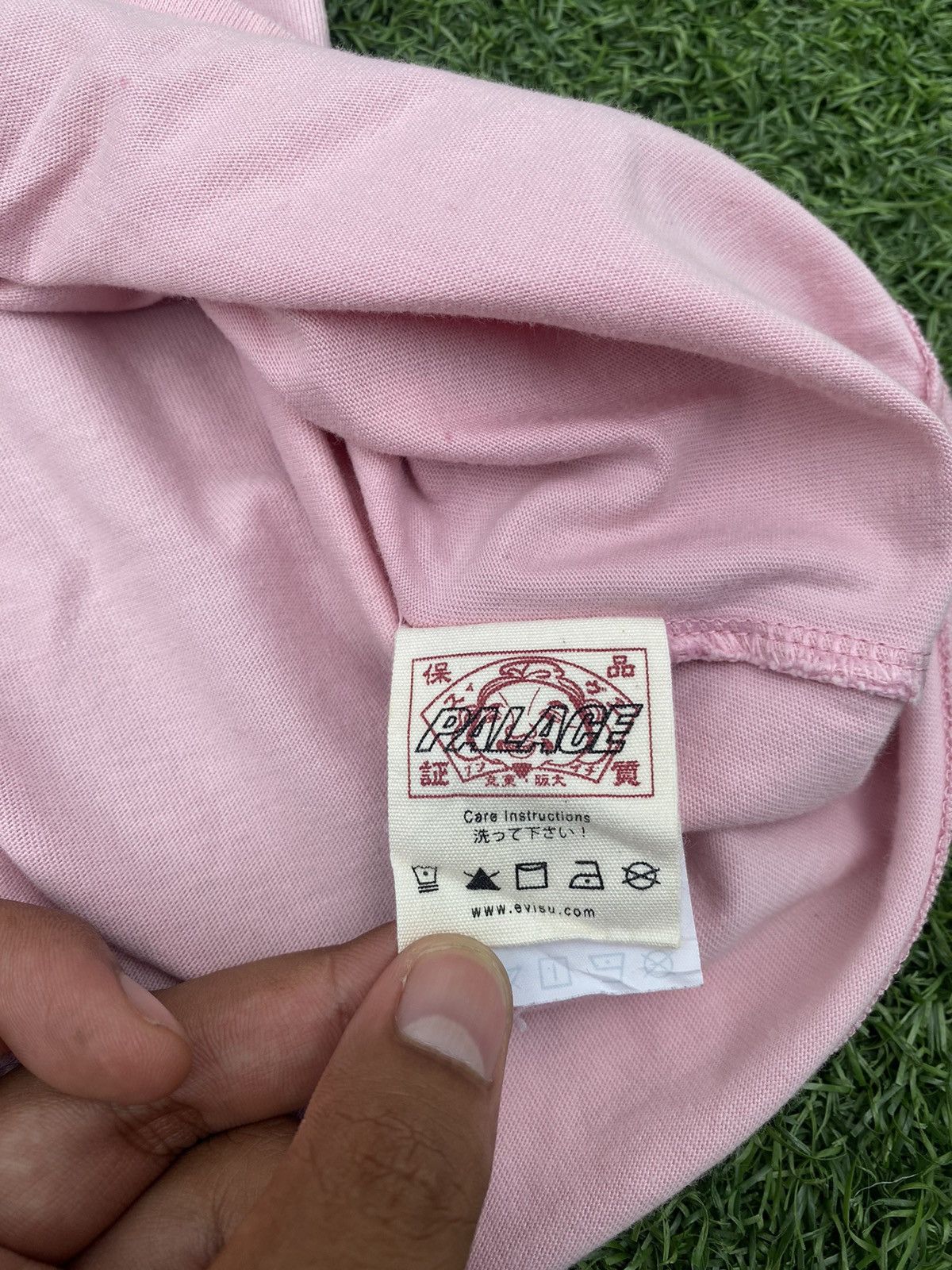 Evisu × Palace EVISU X PALACE BIG LOGO SEAGULL PINK T SHIRT Size US XL / EU 56 / 4 - 6 Thumbnail