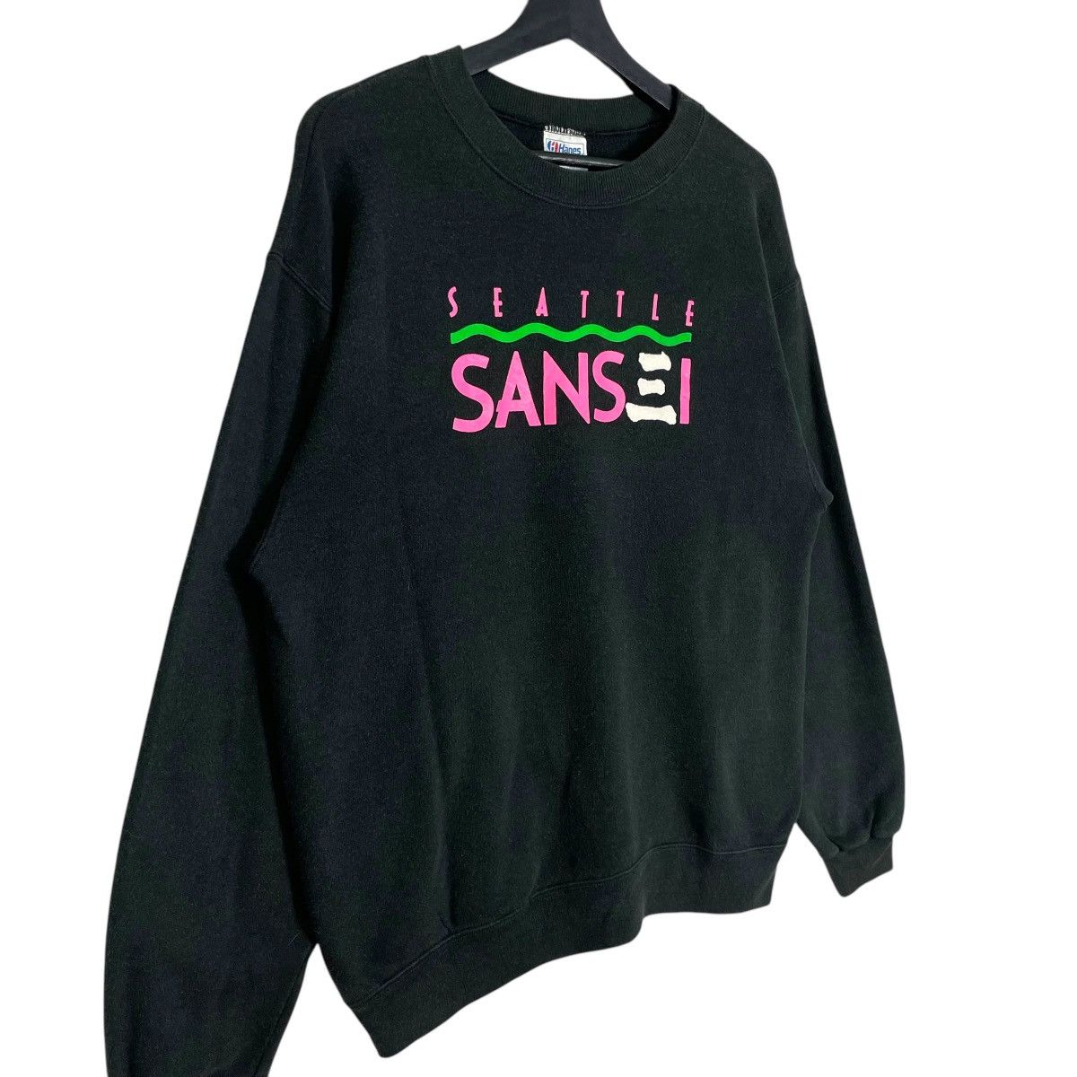 Vintage Vintage 90s Seattle Sansei University Sweatshirt Crewneck Size US M / EU 48-50 / 2 - 2 Thumbnail