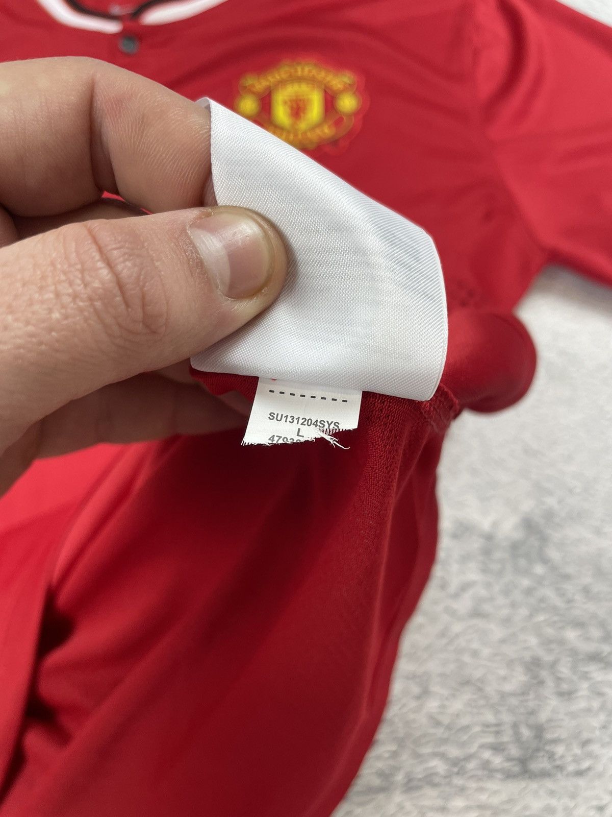 Nike × Vintage DI MARIA Vintage Manchester United 2014/15 Nike Jersey y2k Size US L / EU 52-54 / 3 - 11 Thumbnail