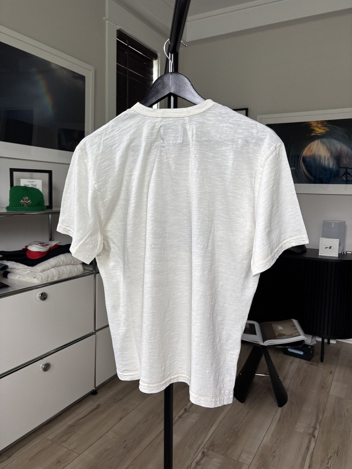 Rhude RHUDE | SLUB AMERICAN FLAG LOGO TEE Size US S / EU 44-46 / 1 - 3 Thumbnail