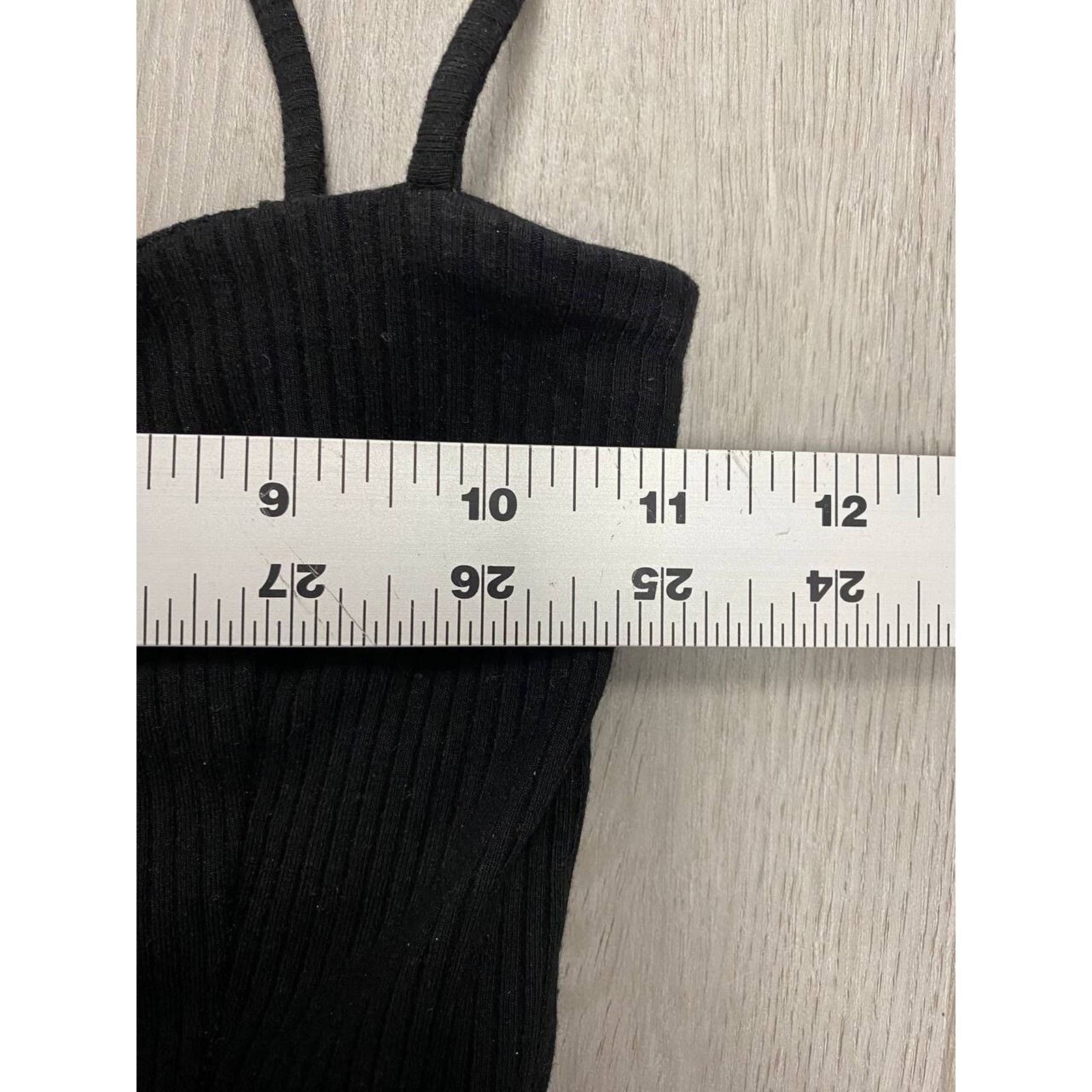 Reformation Reformation Lace-Up Body Suit Black bodysuit Size S A001422 Size 23" - 3 Thumbnail
