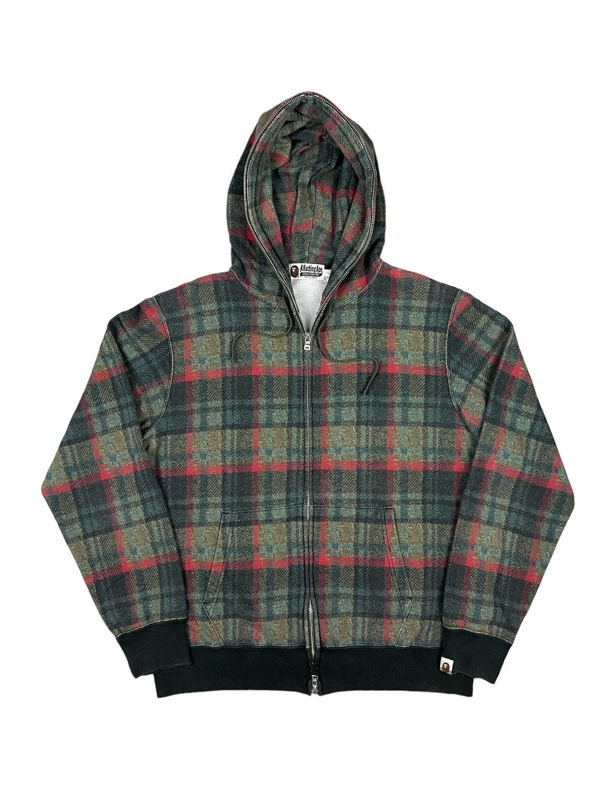 Bape Check Full Zip Hoodie