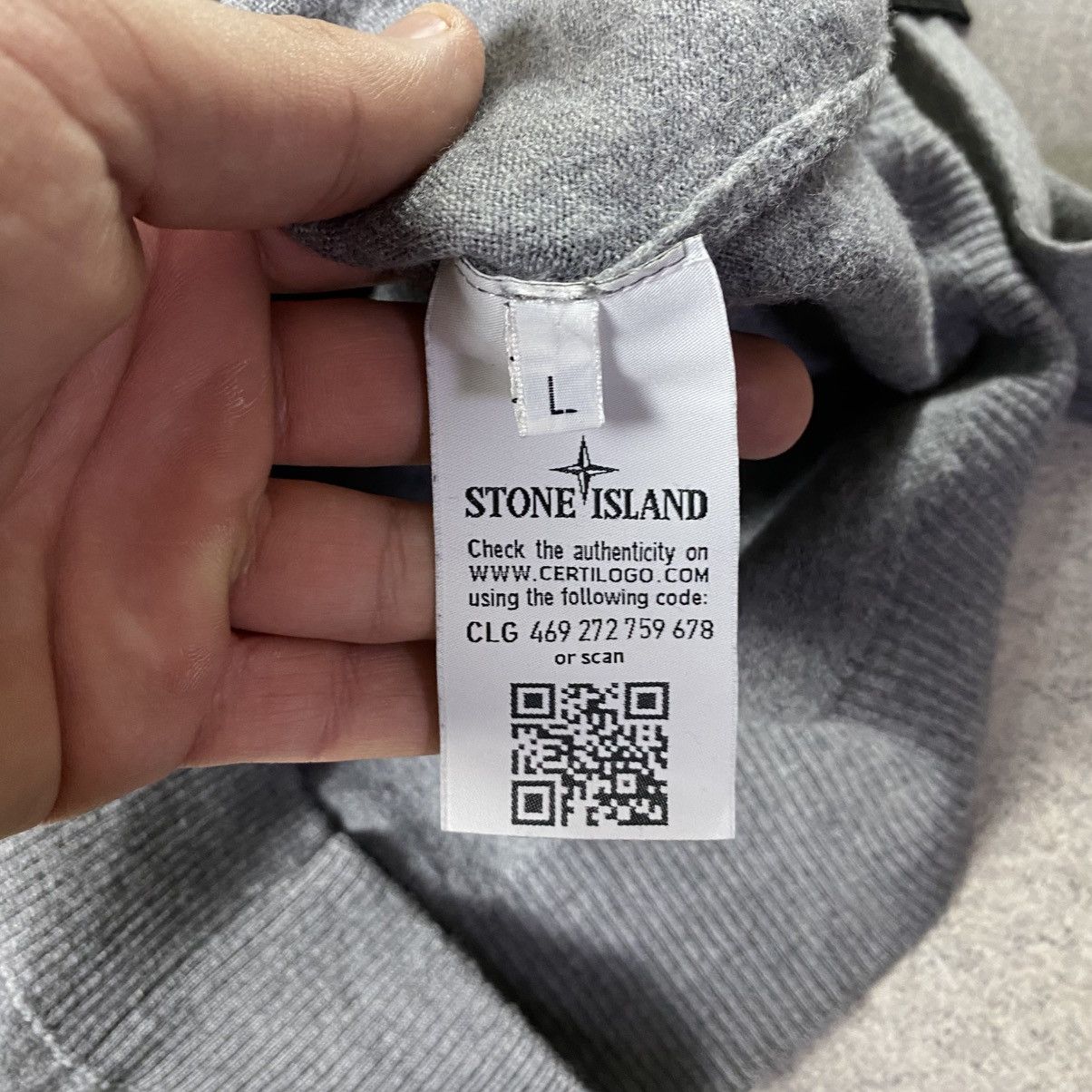 Stone Island Stone Island Sweatshirt Size US L / EU 52-54 / 3 - 9 Thumbnail