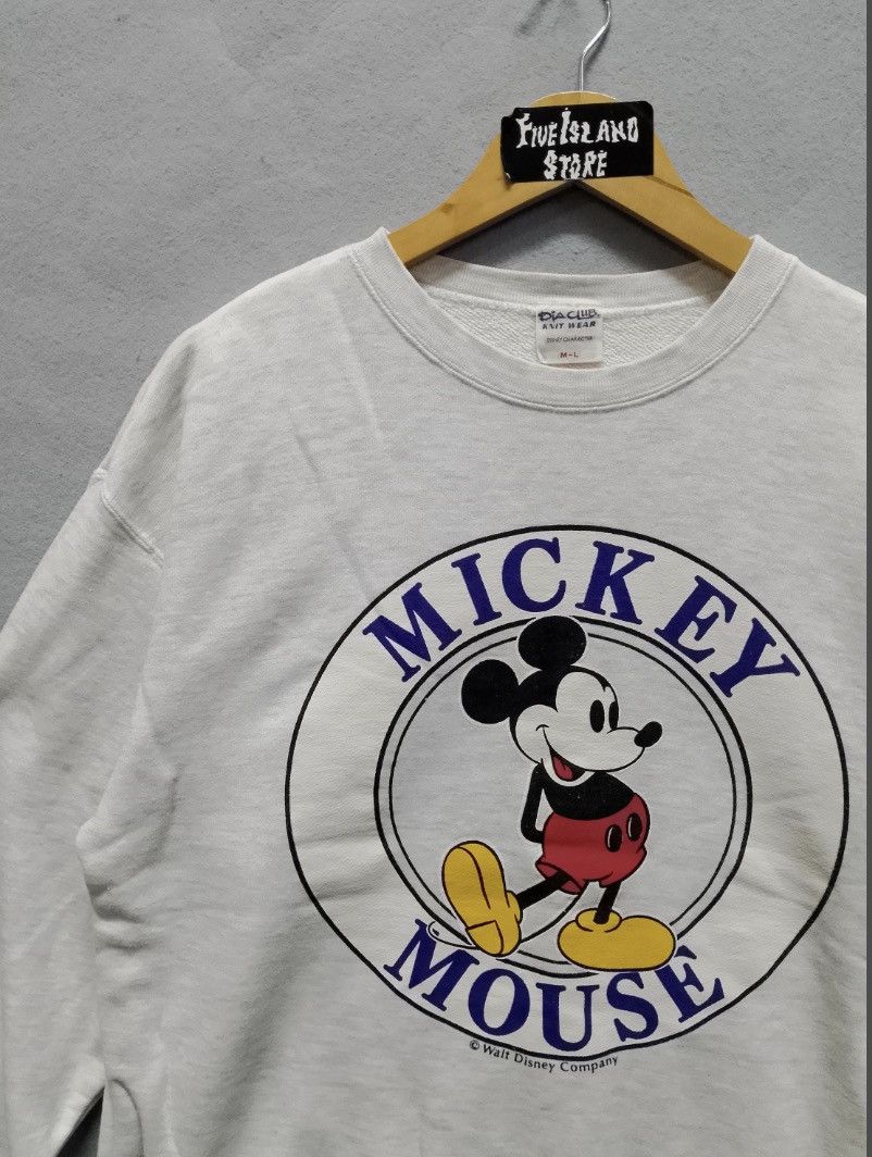 Vintage Vintage 80s–90s Mickey Mouse Sweatshirt Size US L / EU 52-54 / 3 - 2 Thumbnail