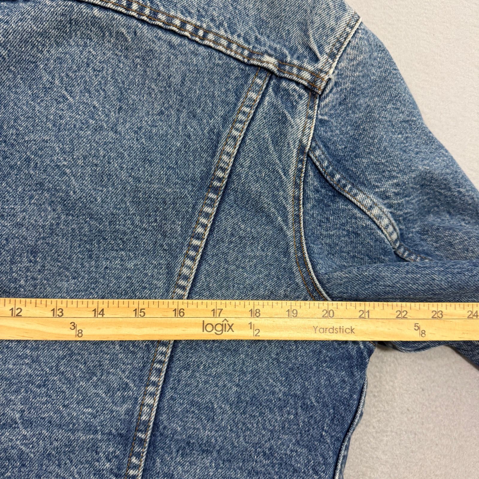 Levi's Vintage Levis Sherpa-Lined Denim Trucker Jacket 40R Blue Size US M / EU 48-50 / 2 - 12 Thumbnail