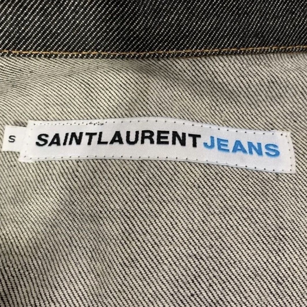 Saint Laurent Paris *rare*Saint Laurent Jeans Hedi Slimane Selvedge Denim Jacket Size US S / EU 44-46 / 1 - 5 Thumbnail