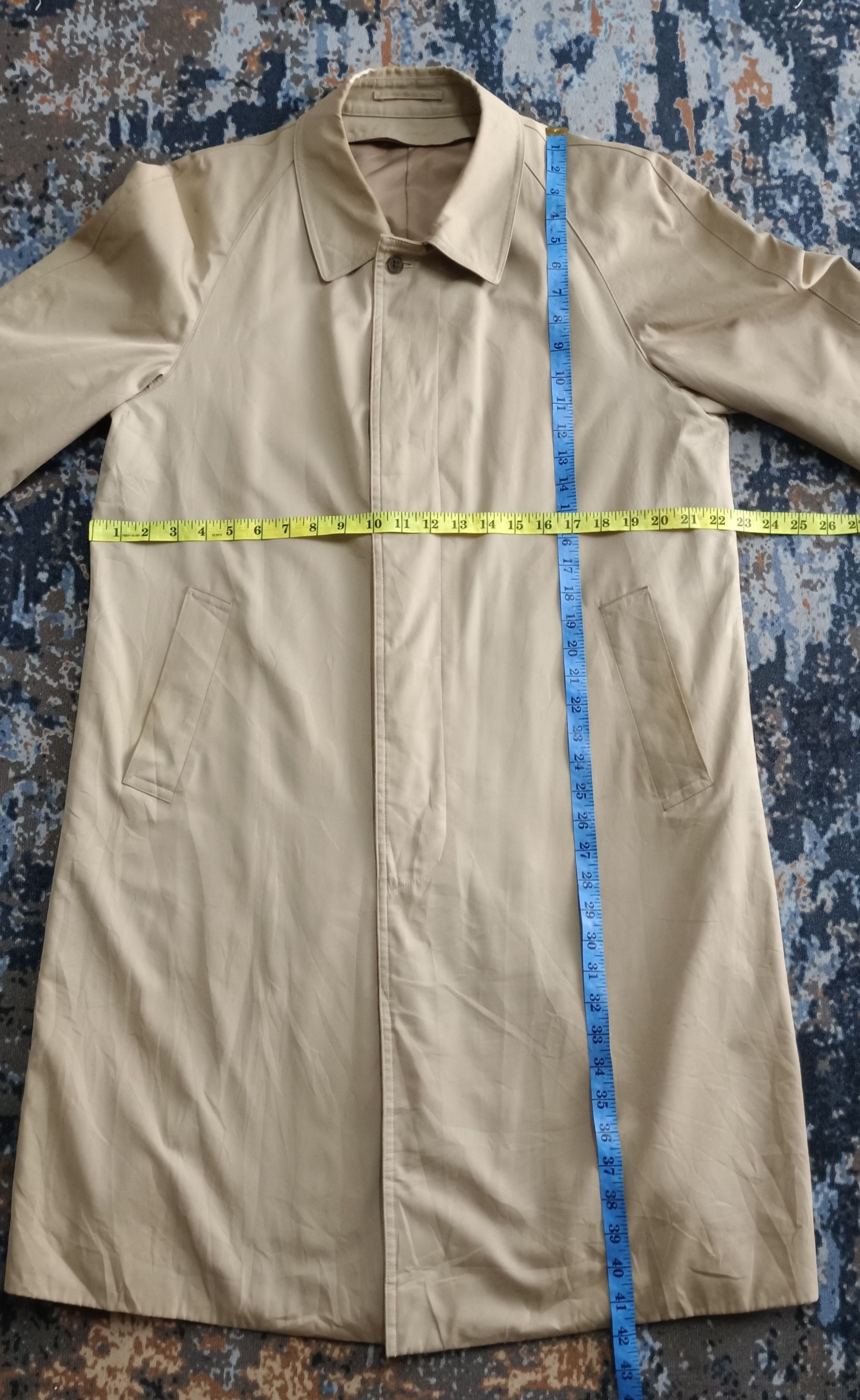 Yves Saint Laurent Vintage💥💥Yves Saint Laurent Homme Trench Cout Size US L / EU 52-54 / 3 - 19 Thumbnail