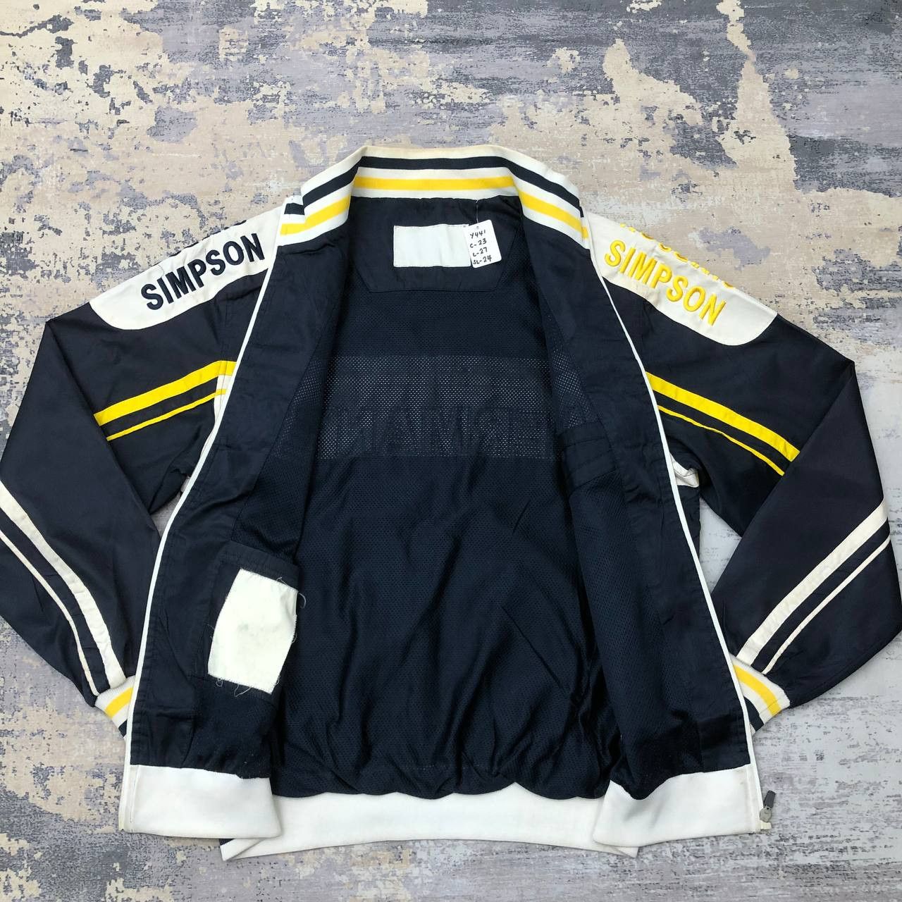 Sports Specialties Y441 NO.858 SIMPSON GERMANY RACING JACKETS Size US L / EU 52-54 / 3 - 3 Thumbnail