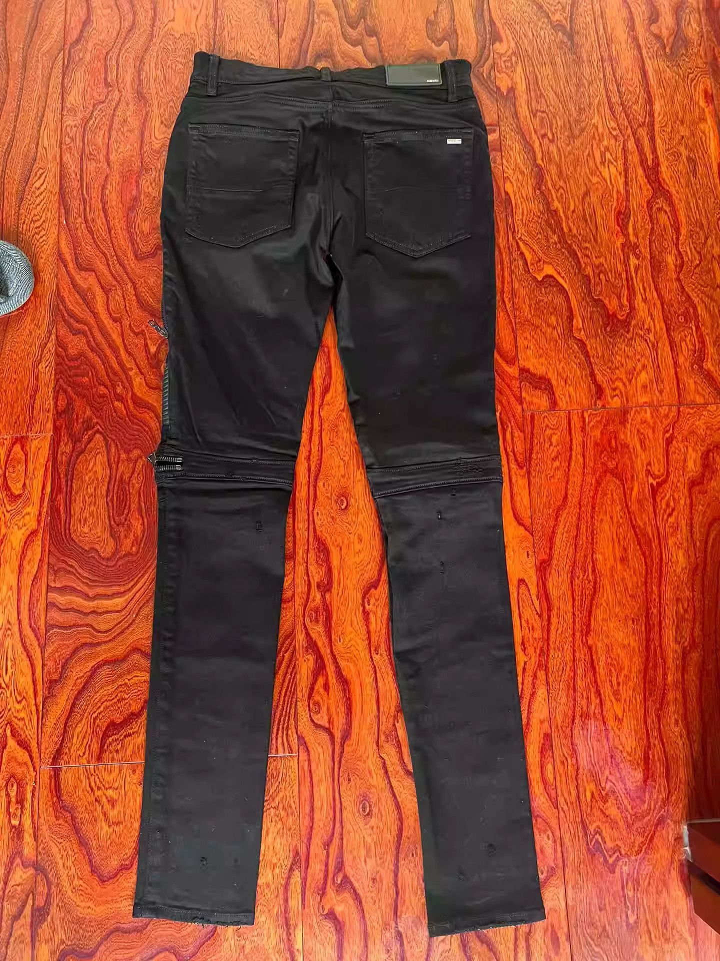 Amiri AMIRI zip-up ripped jeans-2506 Size US 30 / EU 46 - 2 Thumbnail