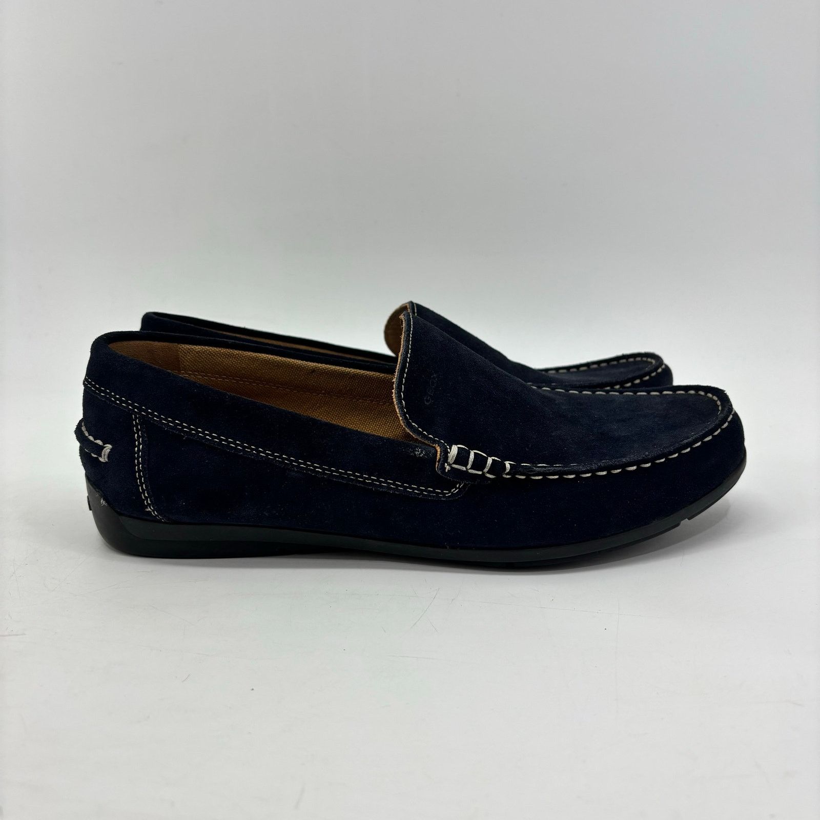 Other Geox Respira Mens US 10 EU 43 Navy-Black Driving Shoes Size US 9 / EU 42 - 4 Thumbnail