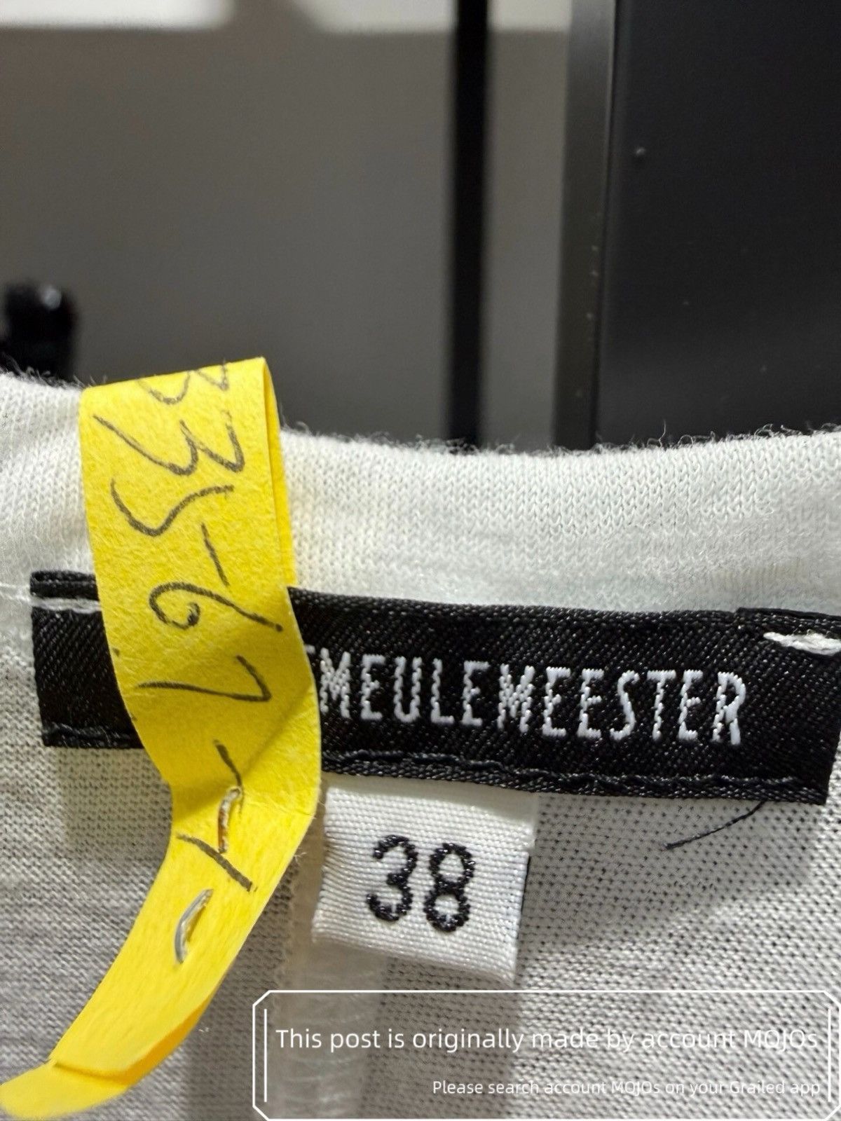 Ann Demeulemeester Ann Demeulemeester Up side Down Slogan Tank Top mojos9 Size US S / EU 44-46 / 1 - 4 Thumbnail