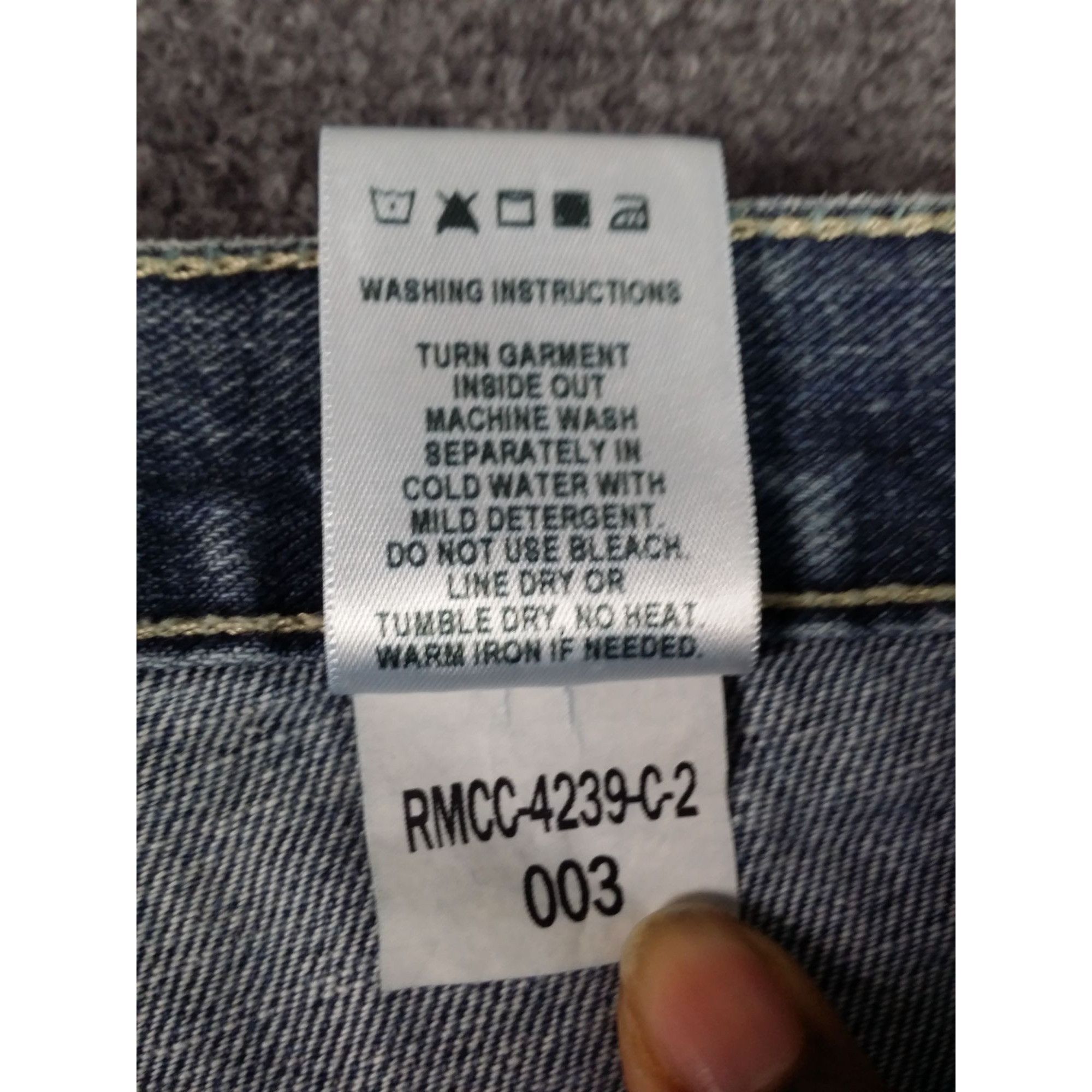 CINCH Cinch Silver Label Jeans Men Sz 36X32 Blue Denim Western Wor Size US 36 / EU 52 - 6 Thumbnail