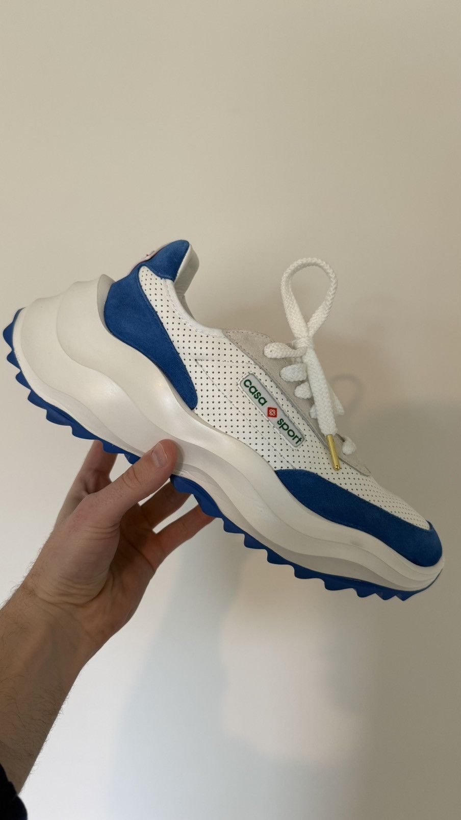 Casablanca Casablanca Atlantis White Blue Sneakers Size US 10 / EU 43 - 12 Thumbnail