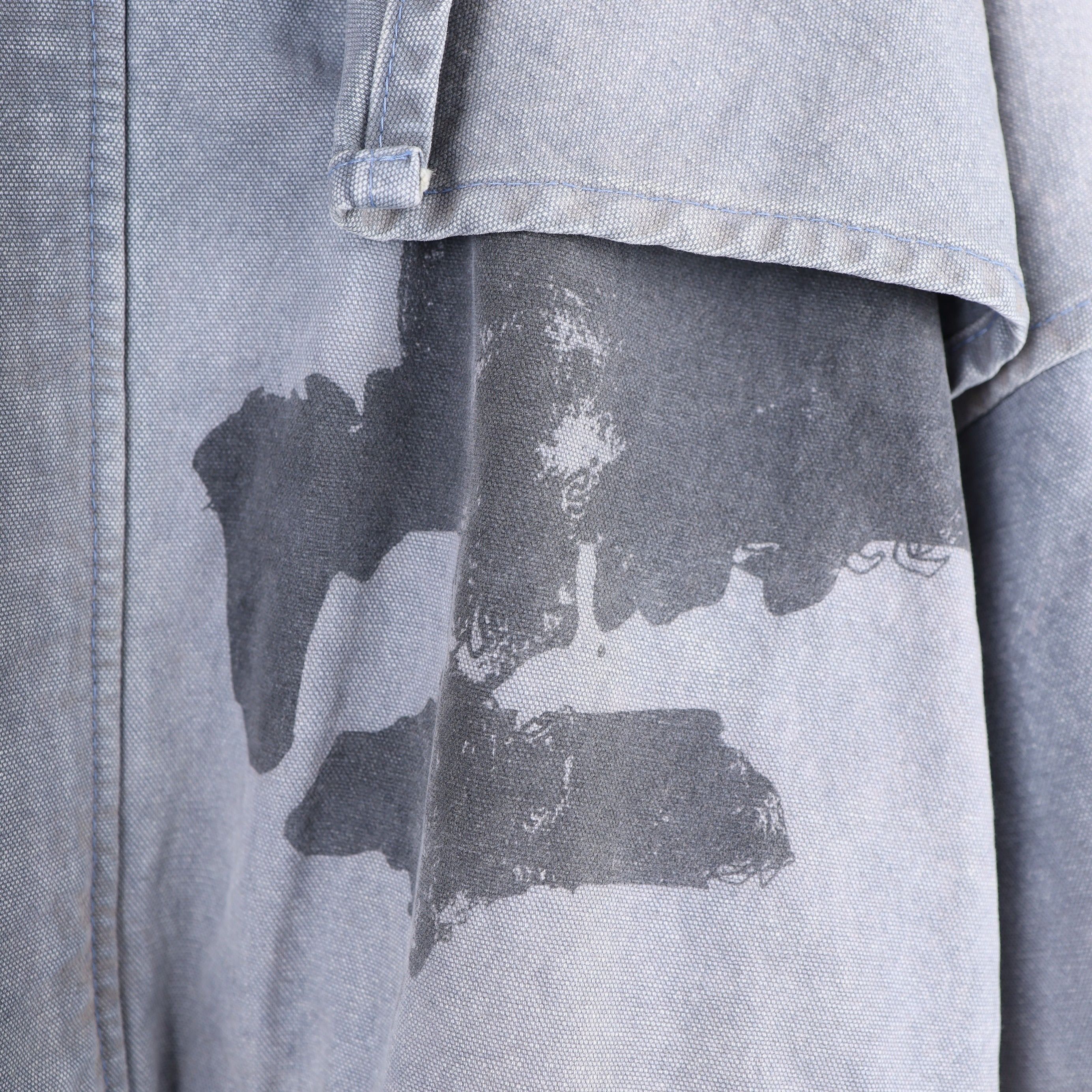 Enfants Riches Deprimes ERD GREY SCREENPRINTED PARKA Size US XL / EU 56 / 4 - 6 Thumbnail