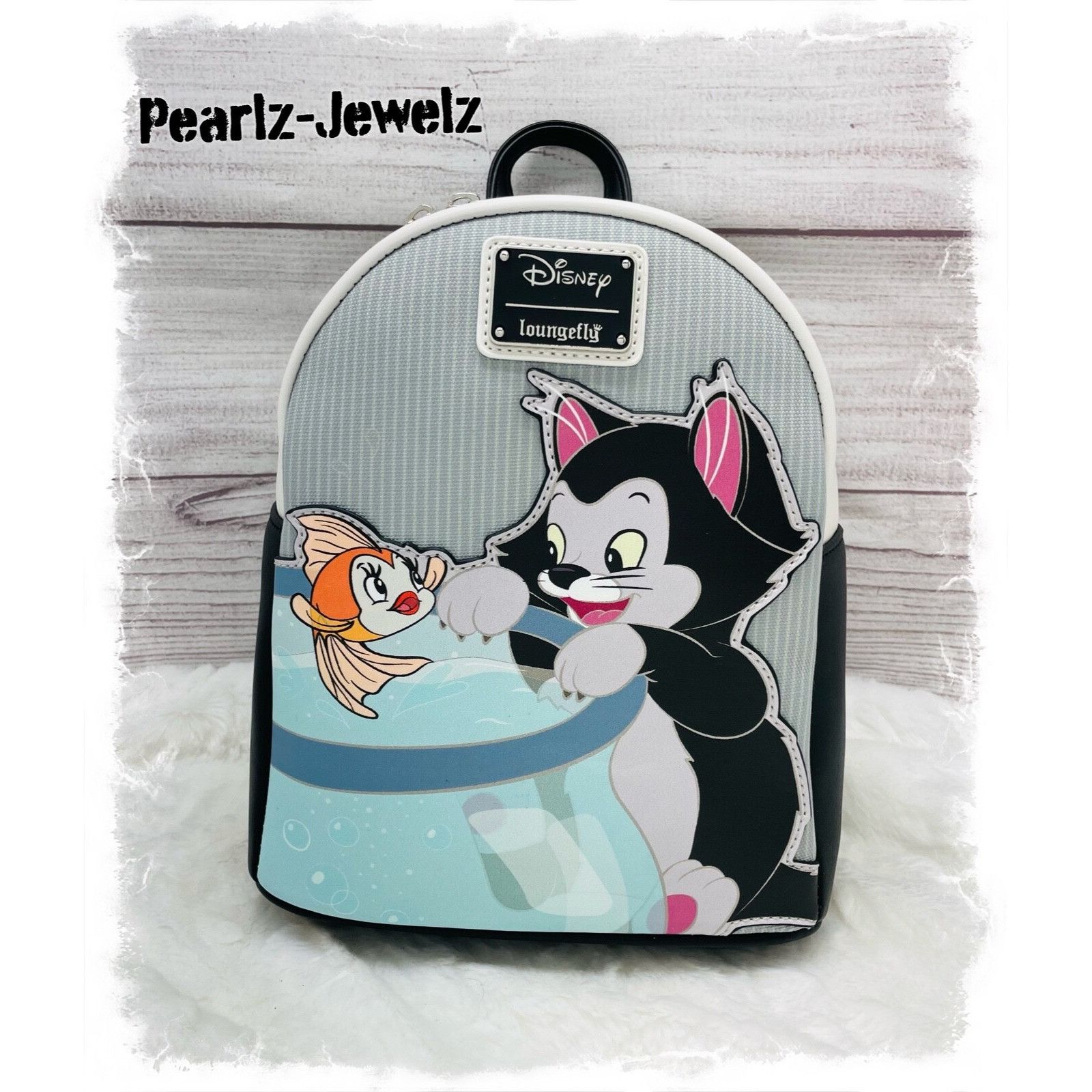 Disney Loungefly Disney Pinocchio Figaro Mini Backpack BoxLunch Exc Size ONE SIZE - 1 Thumbnail