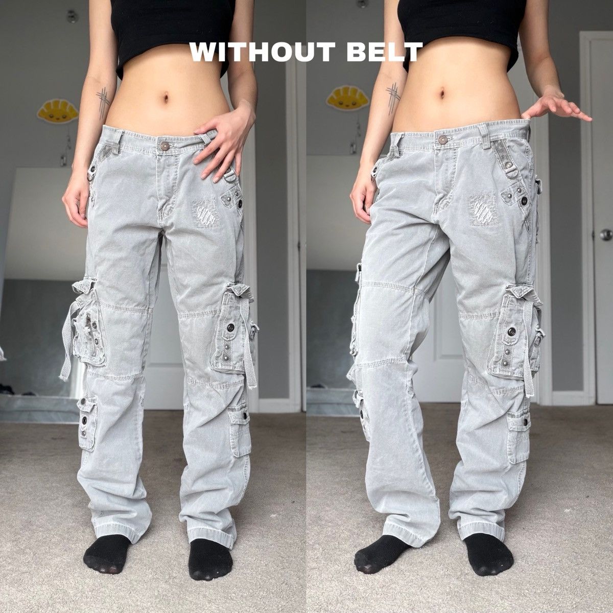 Other Vintage Multi-Pocket Cargo Pants Size US 31 - 7 Thumbnail