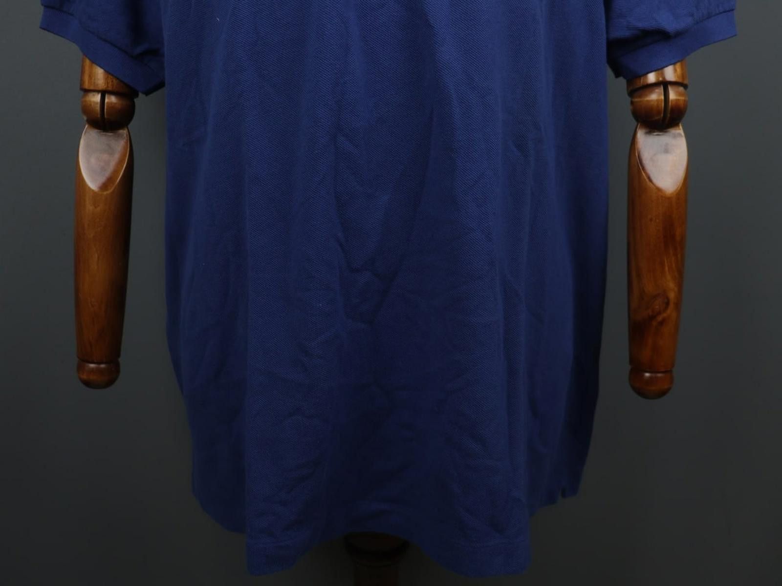 Lacoste Lacoste Blue 100% Cotton Collared Polo Shirt Size 4XL Size US XXL / EU 58 / 5 - 2 Thumbnail