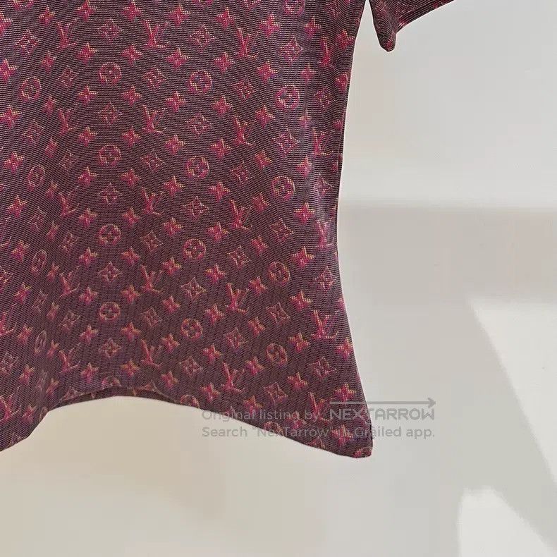 Louis Vuitton Louis Vuitton Nylon presbyopic printed lambskin logo short Size M / US 6-8 / IT 42-44 - 2 Thumbnail