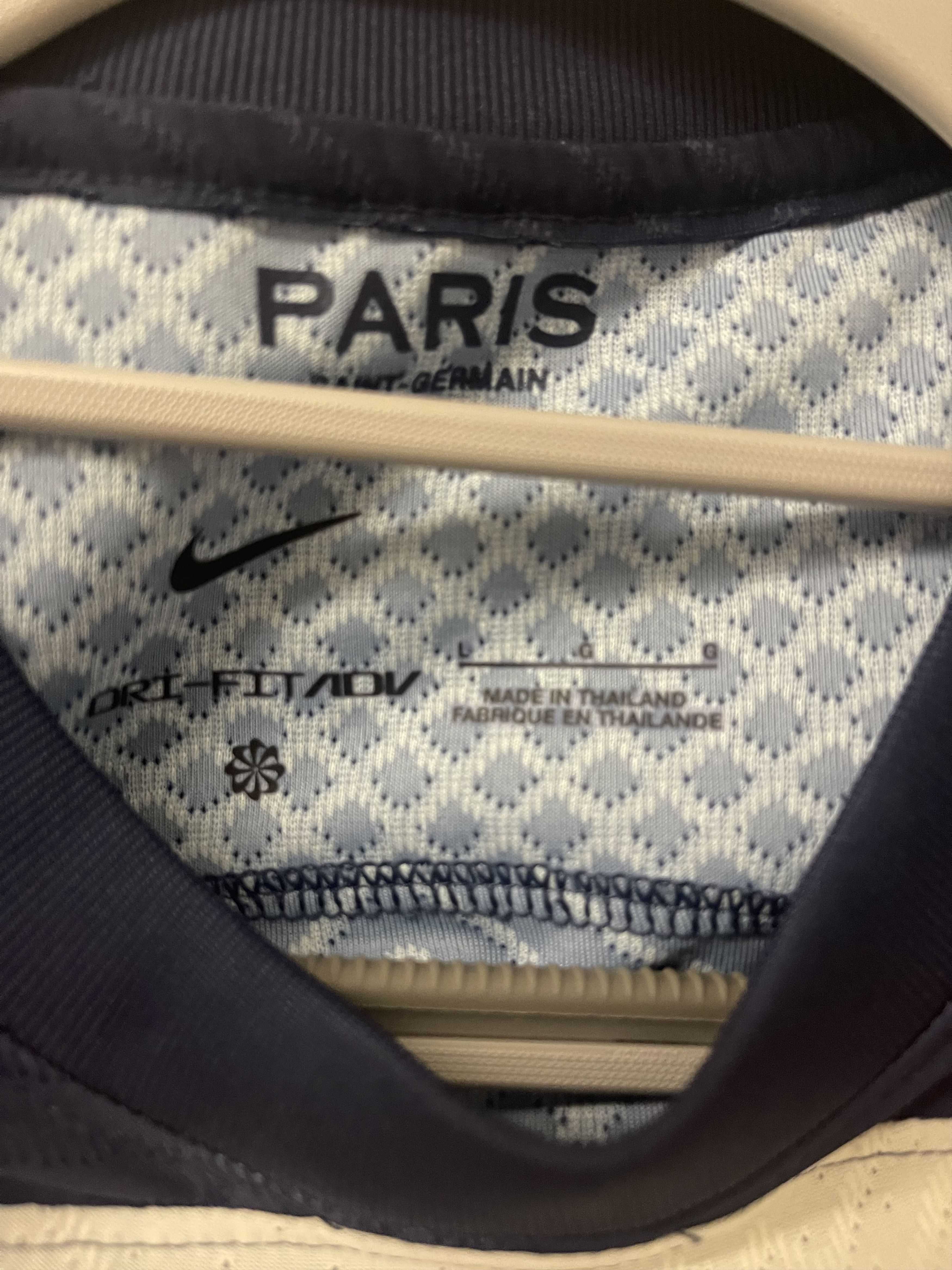 Nike PSG Matchworn Paris Saint Germain Coupe de France Ekitike Size US L / EU 52-54 / 3 - 6 Thumbnail