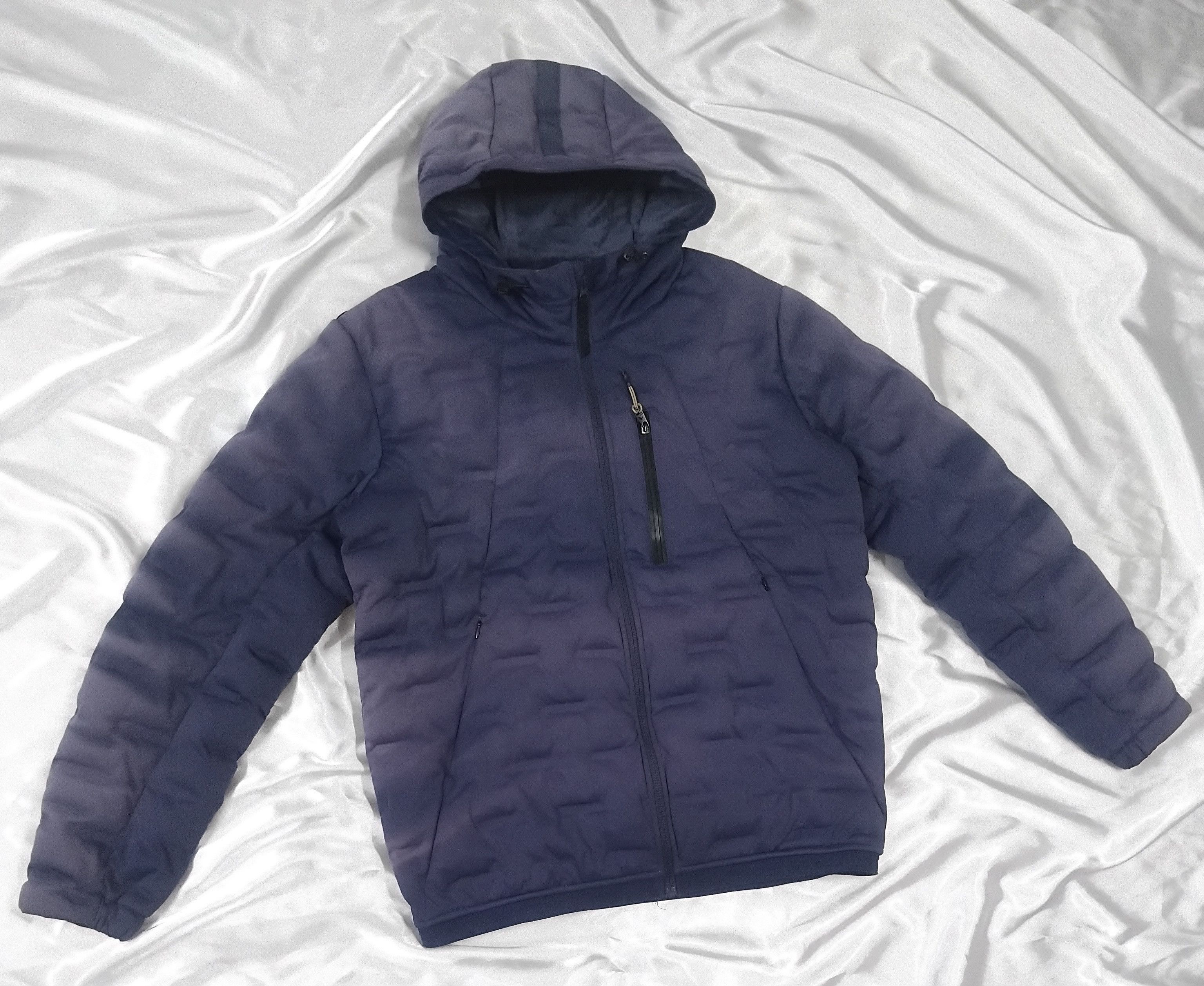 Japanese Brand Fieldcore purple Nice sun faded Puffer Hoodie jacket Size US L / EU 52-54 / 3 - 4 Thumbnail