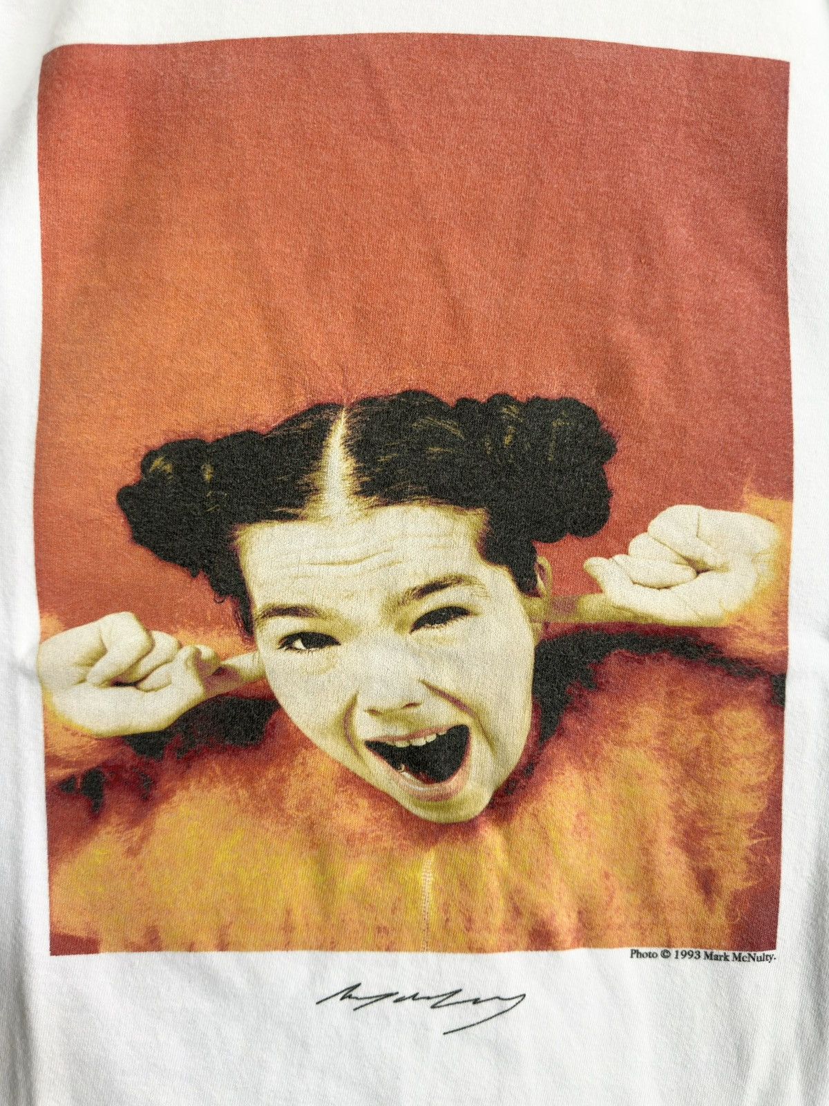 Arts & Science Rare Mark McNulty × Journal Standard Björk Photo Tee (1993) Size US L / EU 52-54 / 3 - 4 Thumbnail