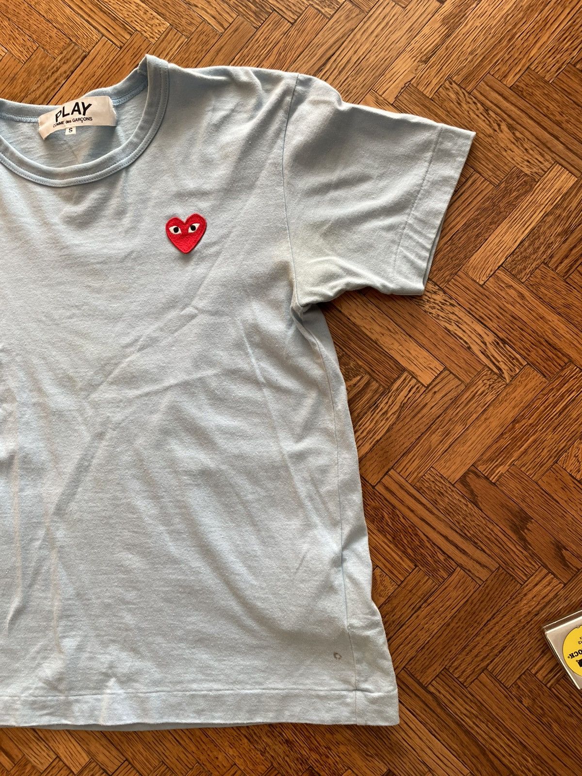 CDG by Comme des Garcons CDG Light Blue Tee Size US S / EU 44-46 / 1 - 3 Thumbnail