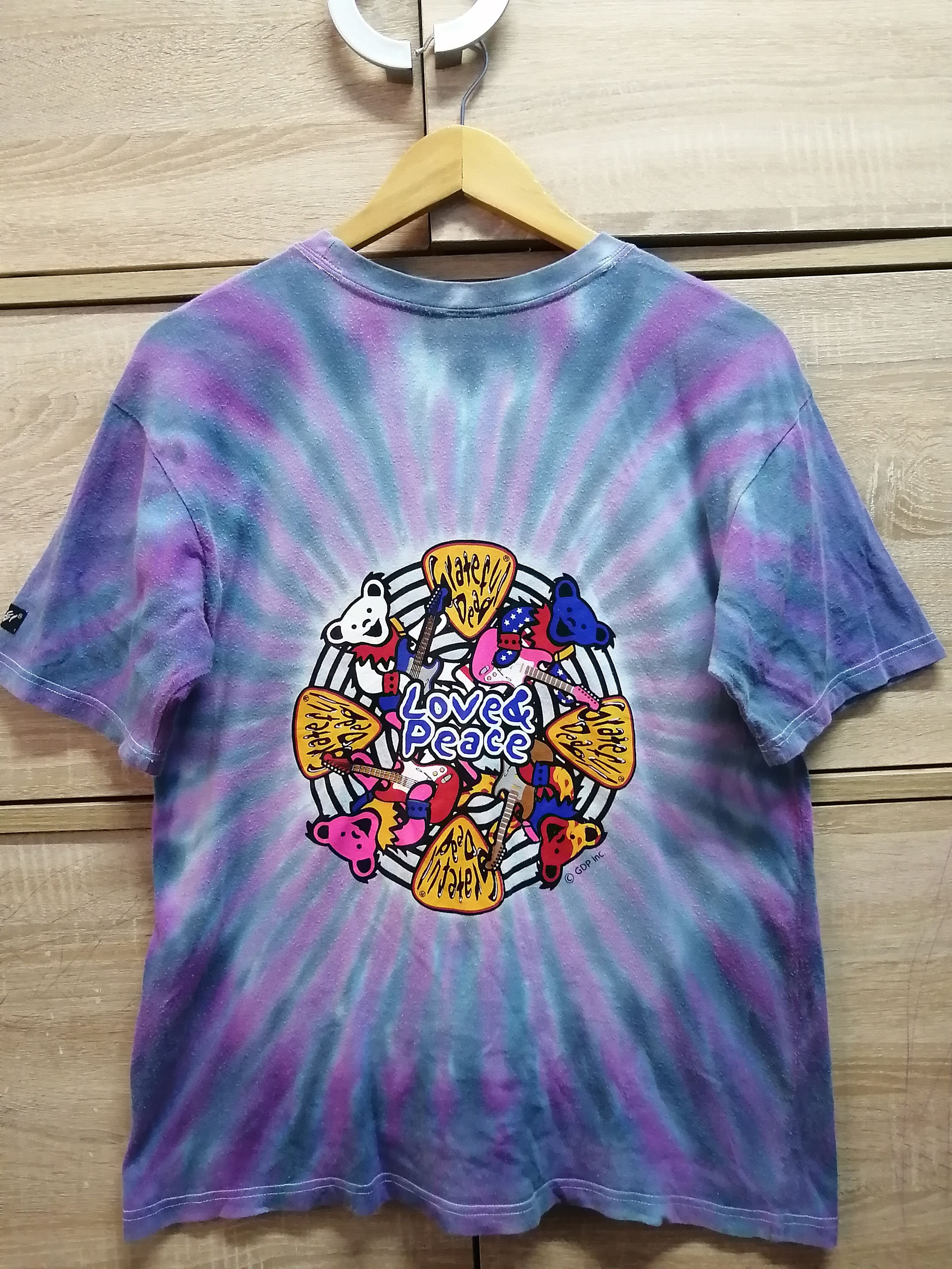 Band Tees Thrashed Sun Faded Gratefuldead Shirt Distressed Grunge Band Size US M / EU 48-50 / 2 - 1 Thumbnail