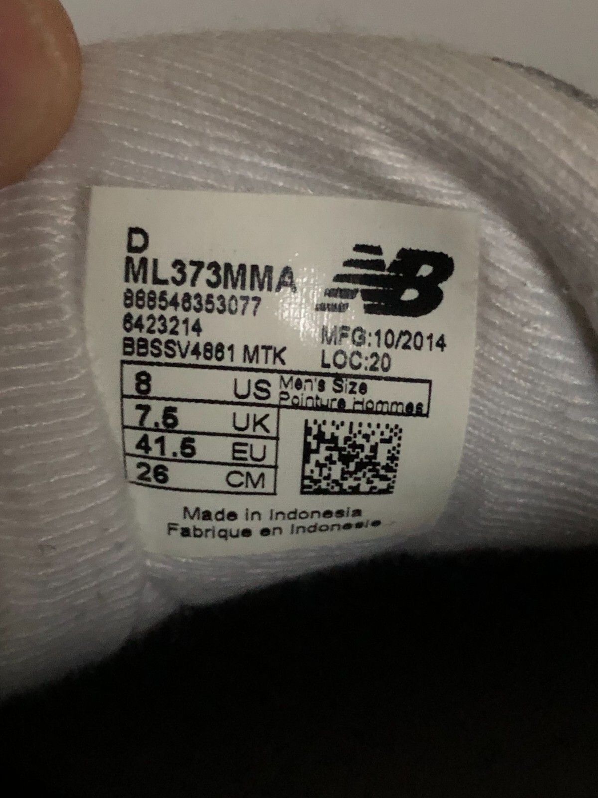 New Balance New Balance Gray Suede 8 US 41.5 EU Sneaker Made Indonesia Size US 8 / EU 41 - 6 Thumbnail