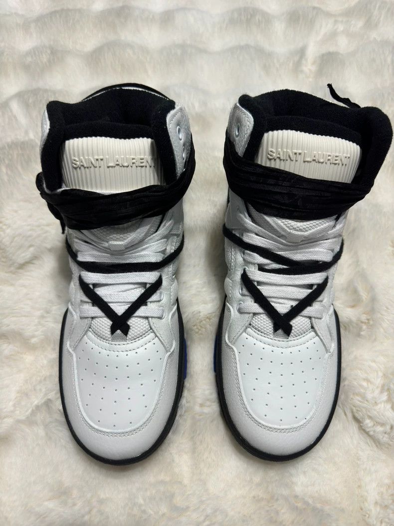 Saint Laurent Paris Saint Laurent Paris Show Ribbon Sneakers Size US 9 / EU 42 - 4 Thumbnail