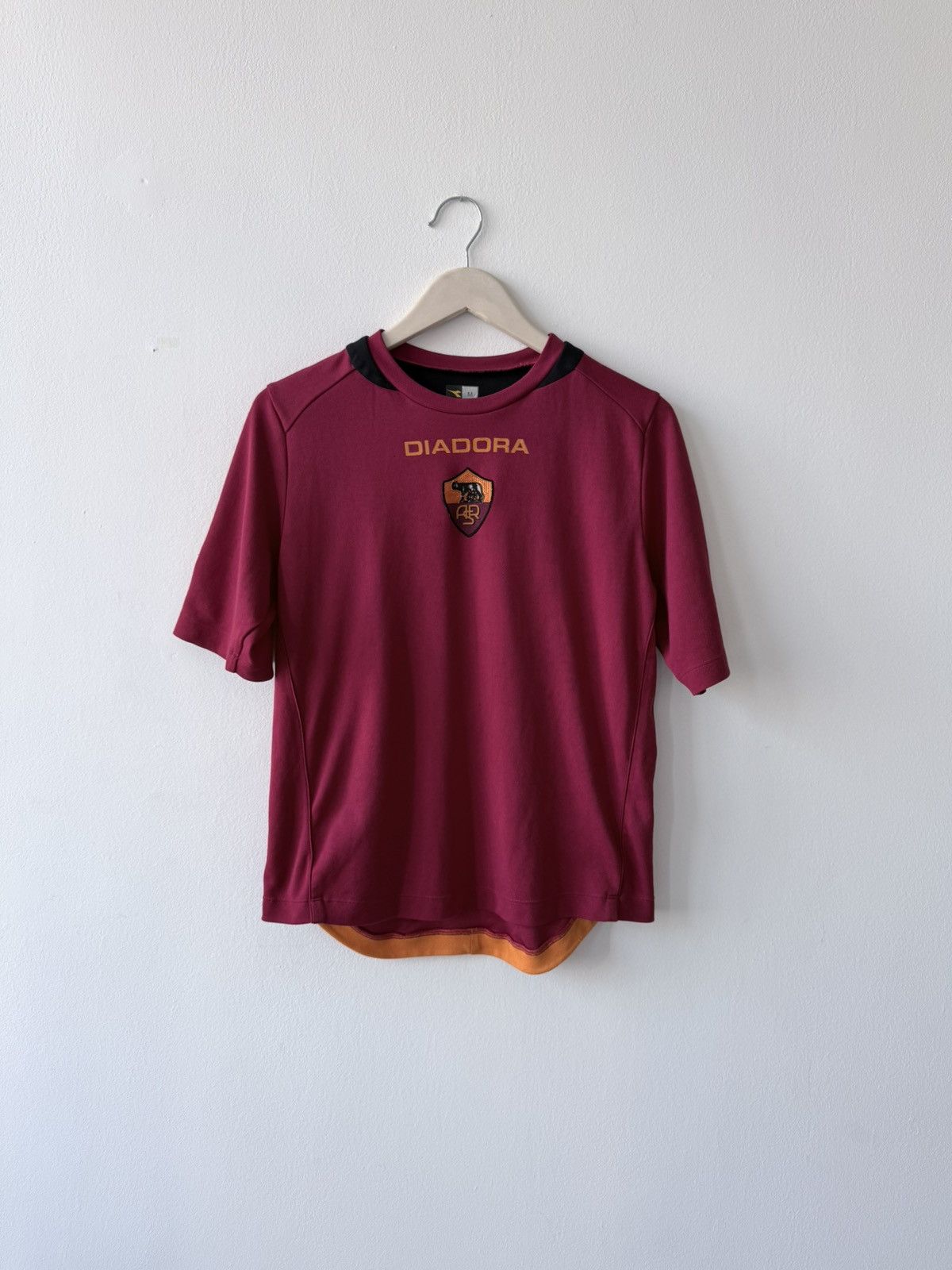 Diadora Vintage AS Roma 90s Diadora Jersey Size US M / EU 48-50 / 2 - 1 Thumbnail