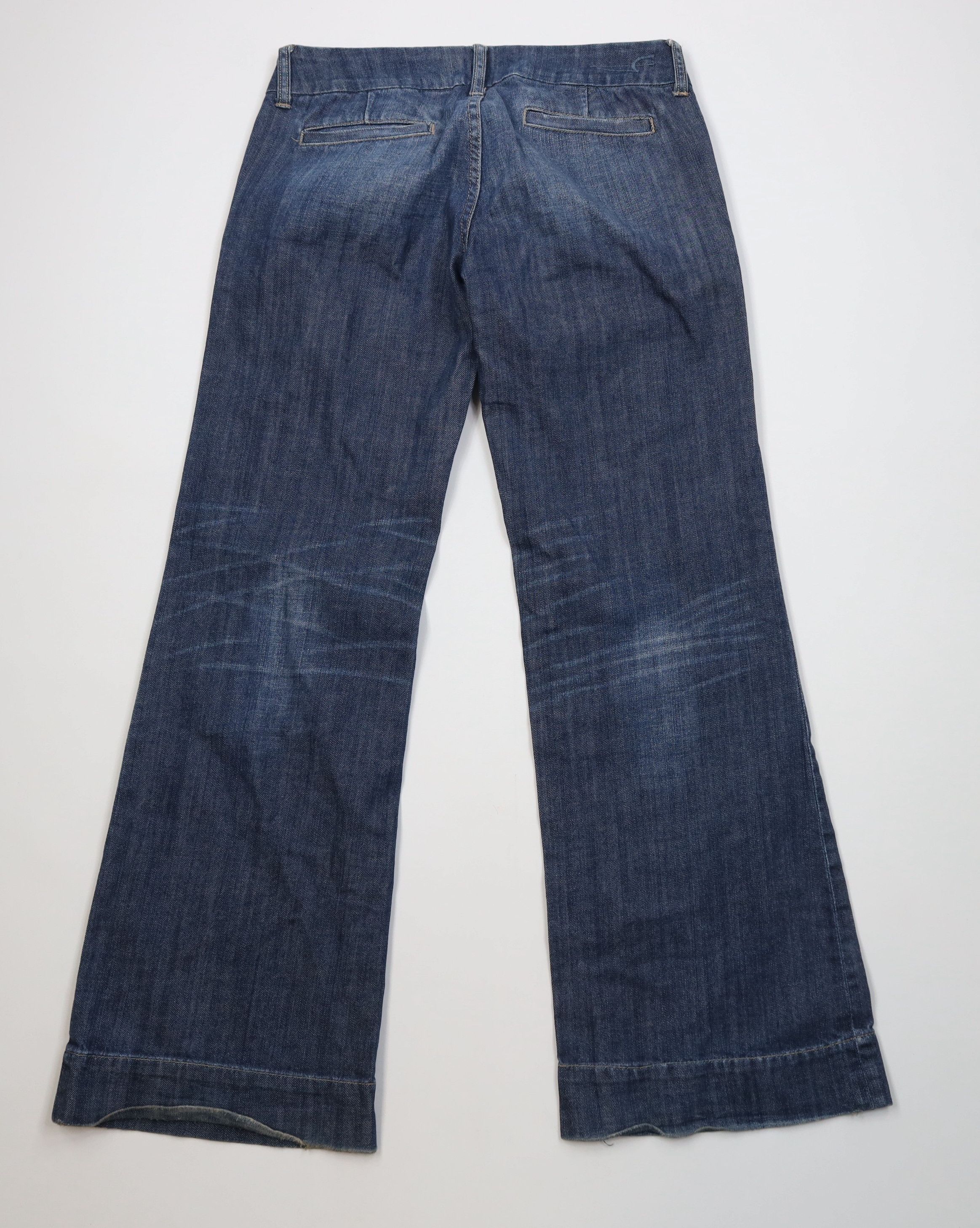American Eagle Outfitters Vintage 90s Y2K American Eagle Outfitters Wide Leg Jeans Size 30" / US 8 / IT 44 - 11 Thumbnail