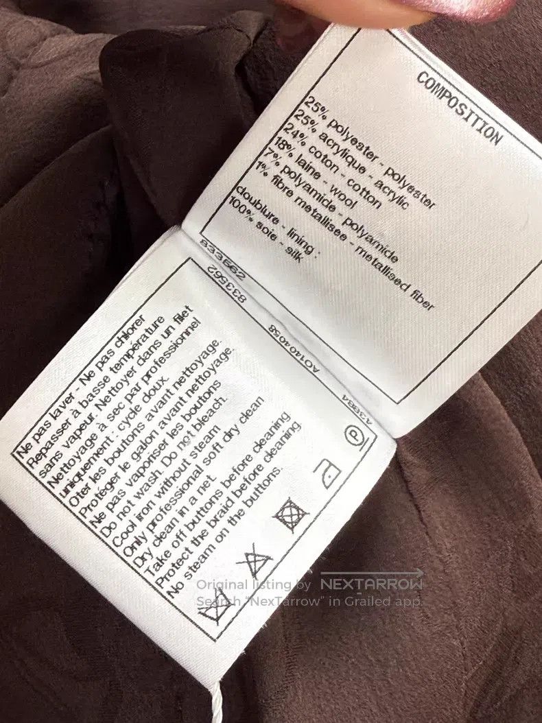 Chanel Chanel Mixed-colored tweed long-sleeved coat Size XXS / US 00 / IT 34 - 7 Thumbnail
