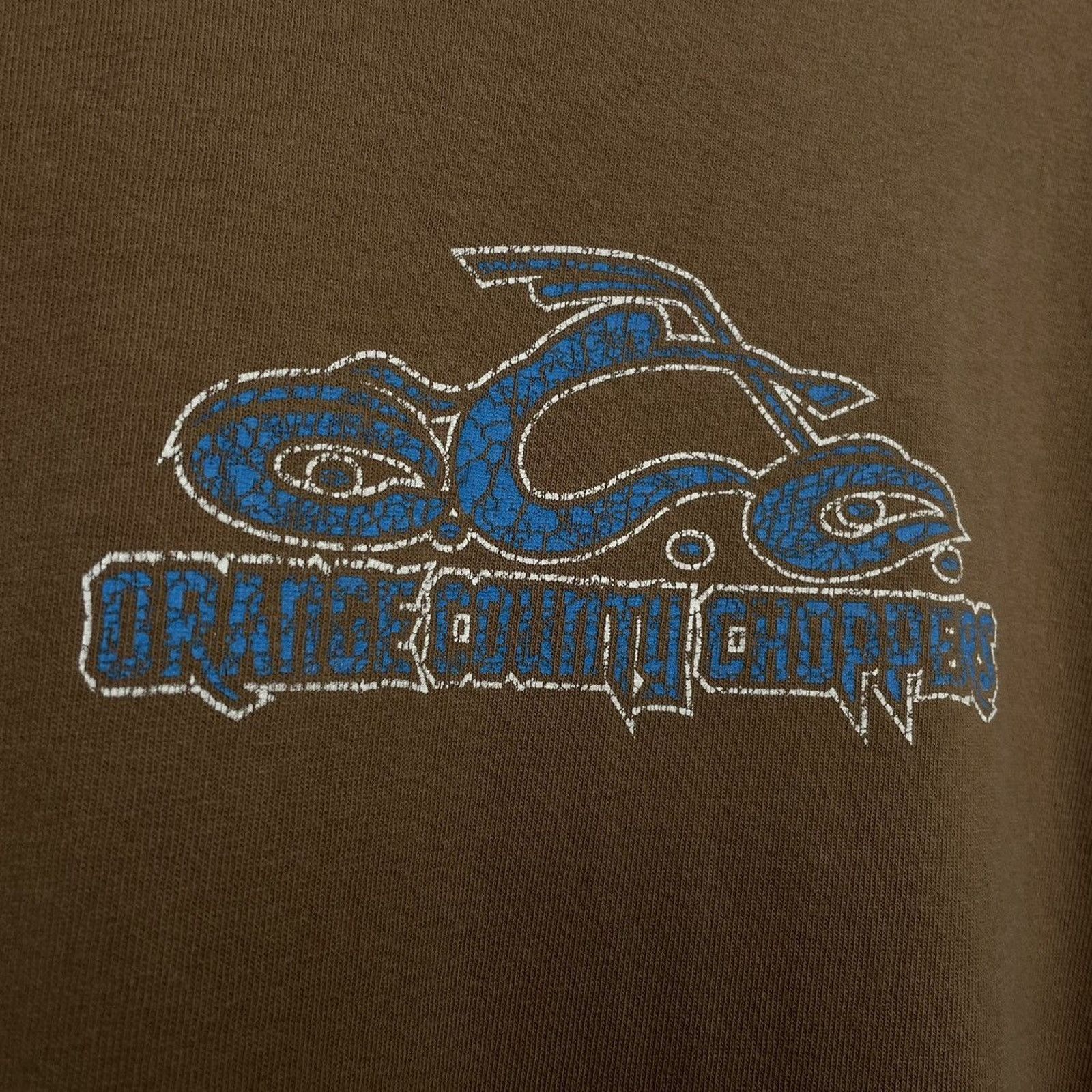 Harley Davidson × Vintage 🇺🇸2006 OC CHOPPERS Bike T Size US XXL / EU 58 / 5 - 8 Thumbnail