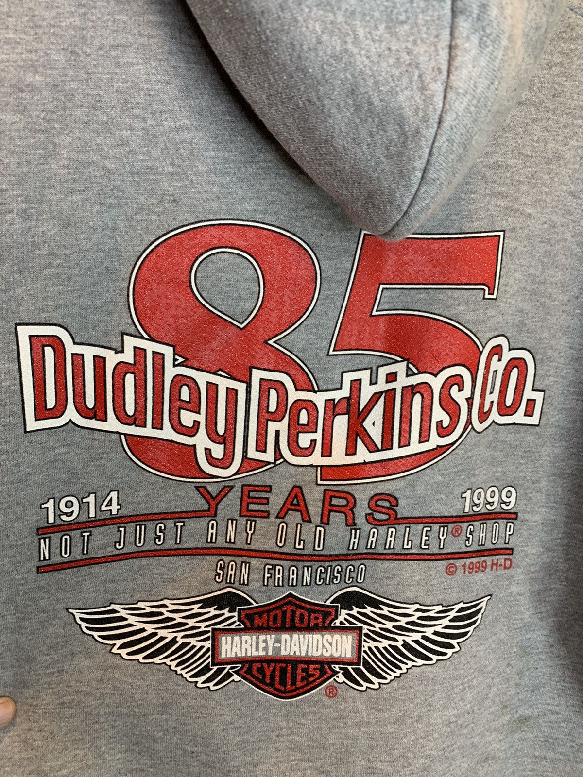 Harley Davidson *RARE* Vintage 90’s Harley Davidson San Francisco Zip Hoodie Size US XXL / EU 58 / 5 - 6 Thumbnail