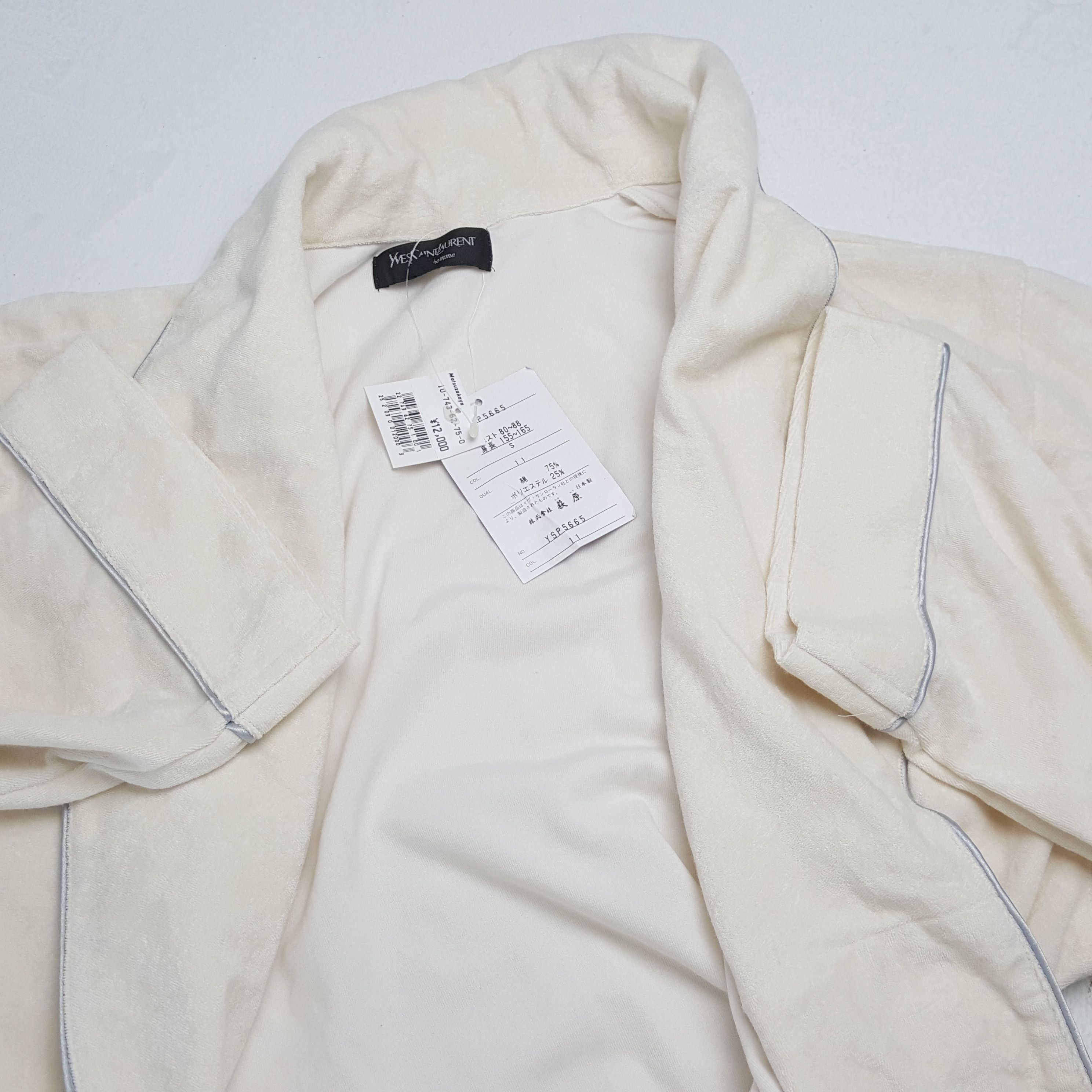 Japanese Brand × Vintage × Yves Saint Laurent Vintage YVES SAINT LAURENT Italian Brand Shower Jacket Size US M / EU 48-50 / 2 - 8 Thumbnail