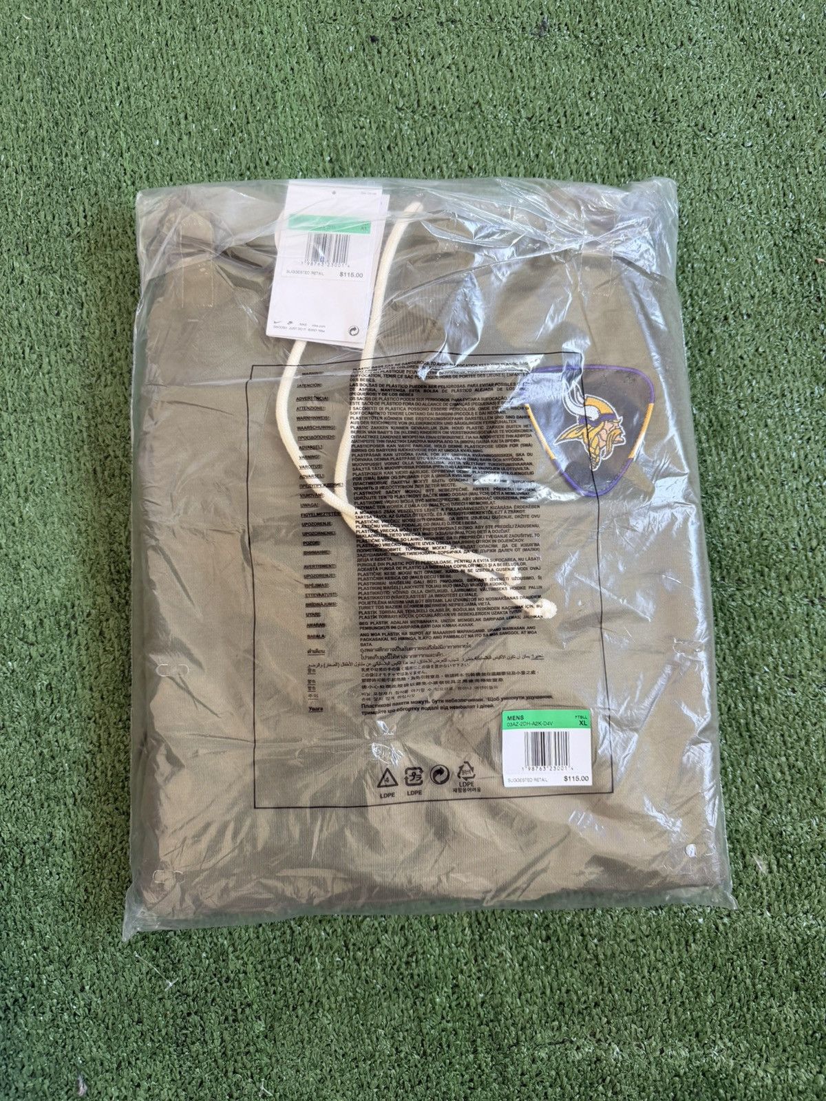 Nike Nike Minnesota Vikings 2025 Salute to Service Hoodie Size US XL / EU 56 / 4 - 9 Thumbnail