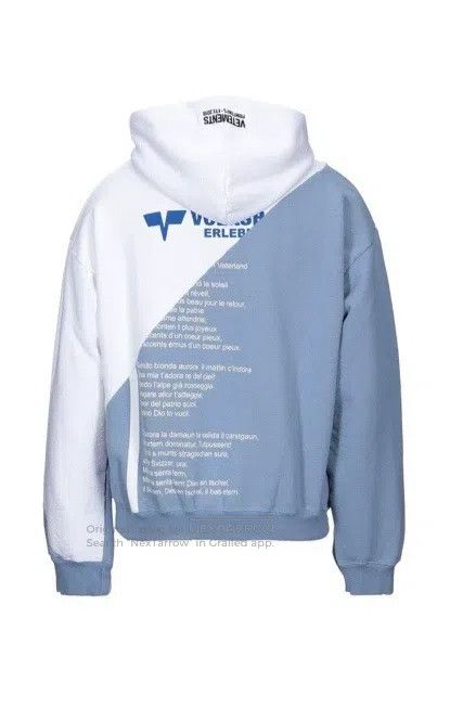 Vetements Vetements Patchwork Hoodie Size US XS / EU 42 / 0 - 7 Thumbnail