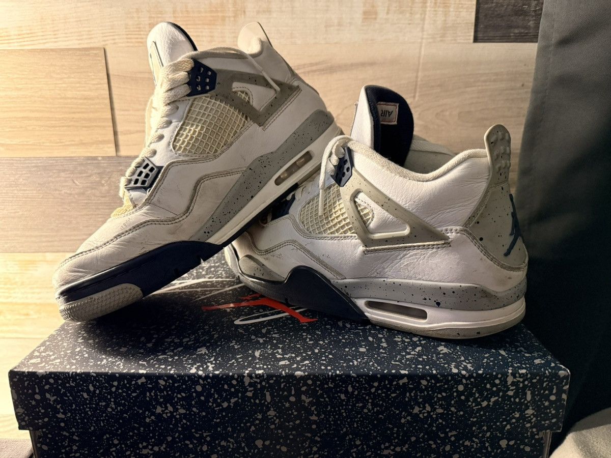 Jordan Brand Jordan 4 Midnight Navy Size US 9 / EU 42 - 8 Thumbnail