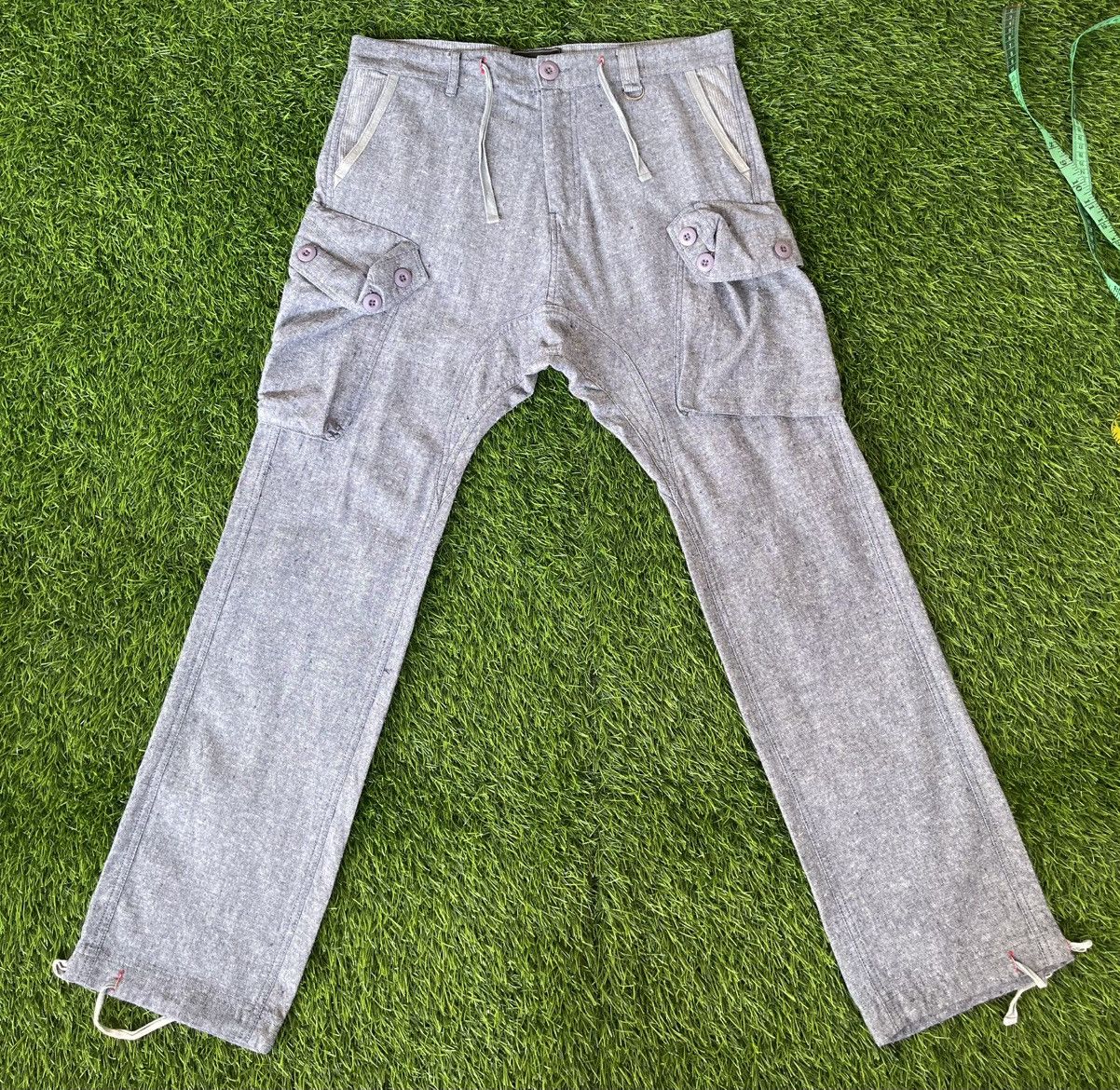 Takahiromiyashita The Soloist. Rare‼️Vintage’y2k🔥Brth Breath🔥Cotton&Flex Cargo Pants Size US 35 - 3 Thumbnail