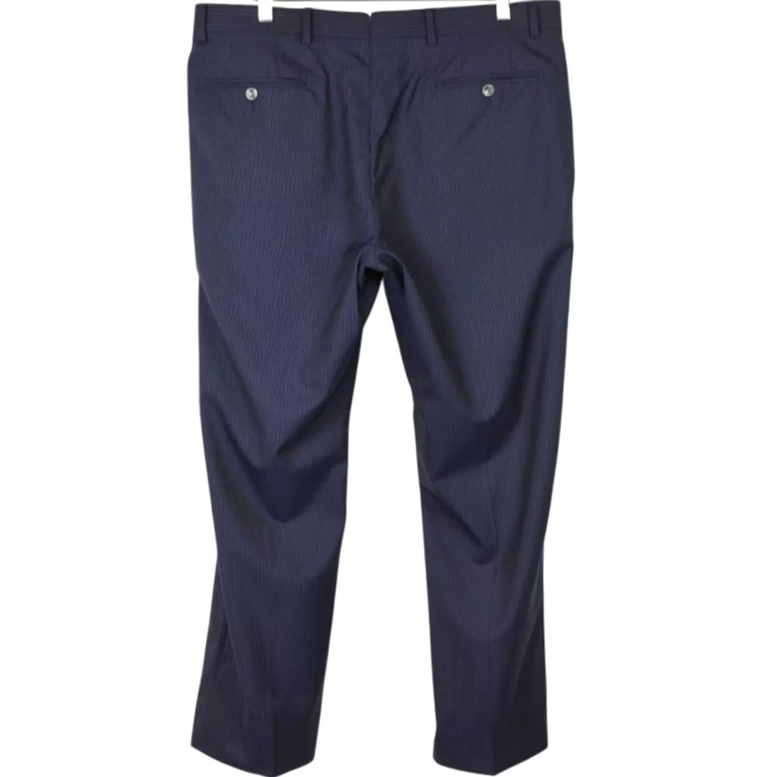 Suitsupply Suitsupply Washington Trousers Men UK 38S Wool Zip Fly Blue Classic Size US 38 / EU 54 - 2 Thumbnail
