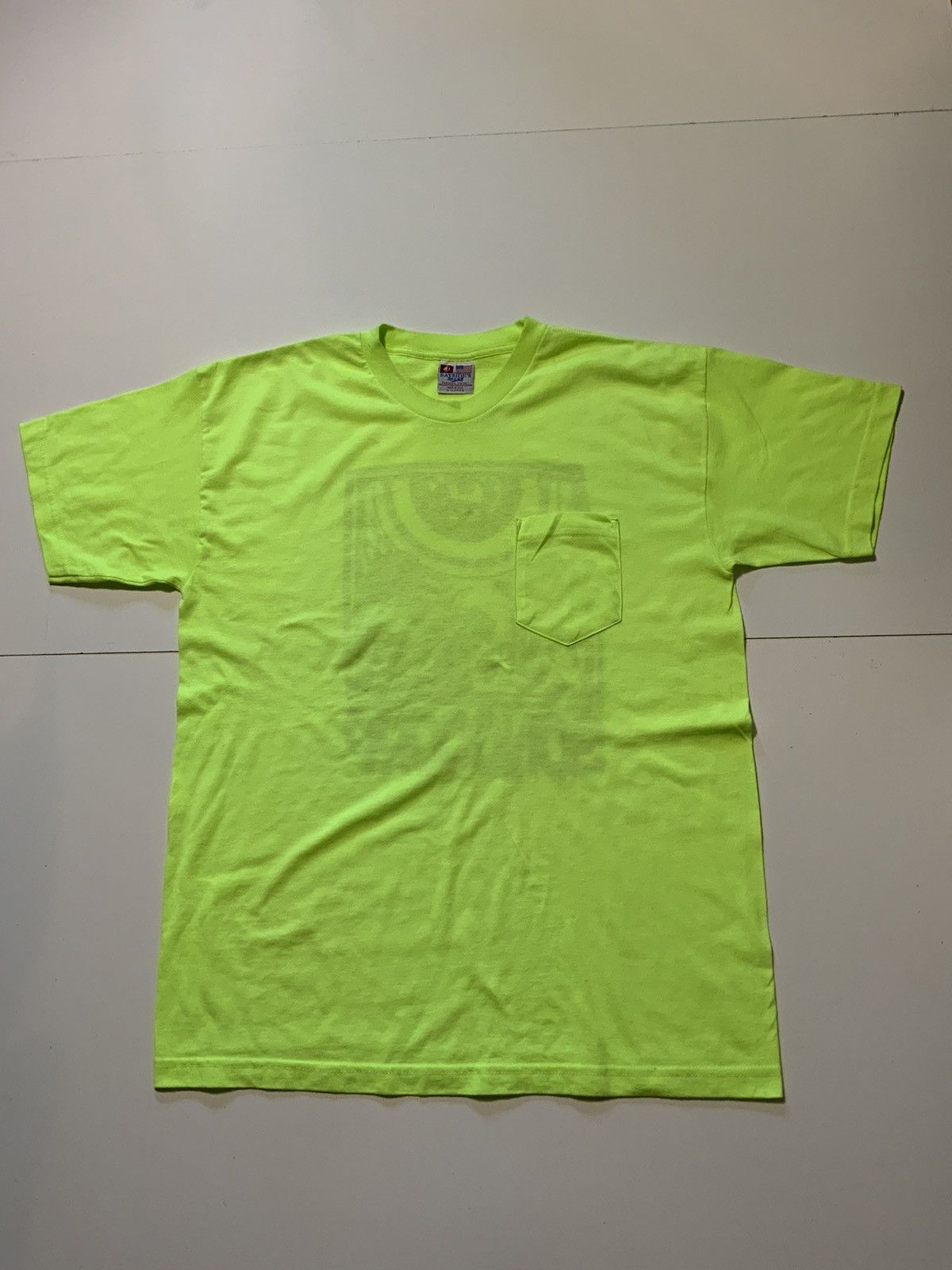 Band Tees Sonocorp Highlight Neon Green Underground Band T-Shirt Size US L / EU 52-54 / 3 - 3 Thumbnail