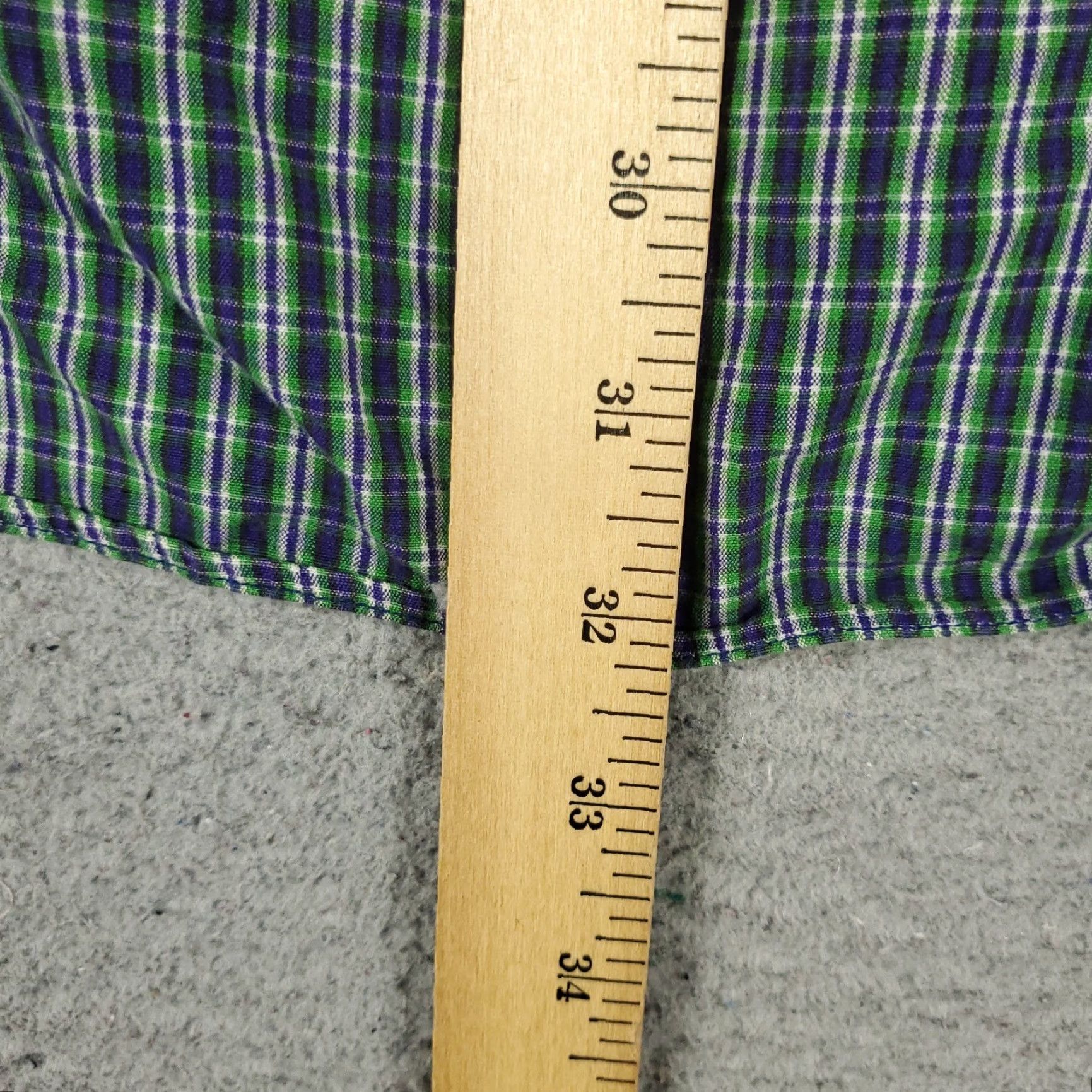 Ralph Lauren Ralph Lauren Plaid Button-Up Shirt Mens Large Green Long Sleeve Casual Size US L / EU 52-54 / 3 - 4 Thumbnail