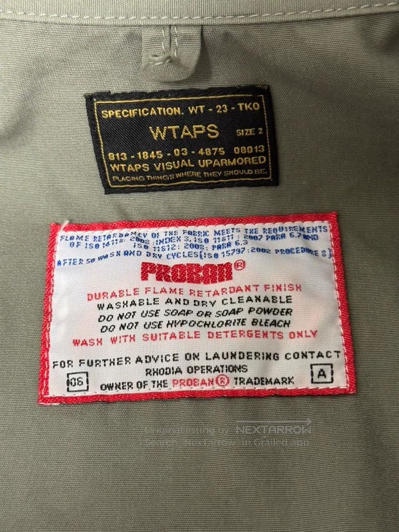Wtaps Wtaps Classic black label jacket Size US M / EU 48-50 / 2 - 3 Thumbnail