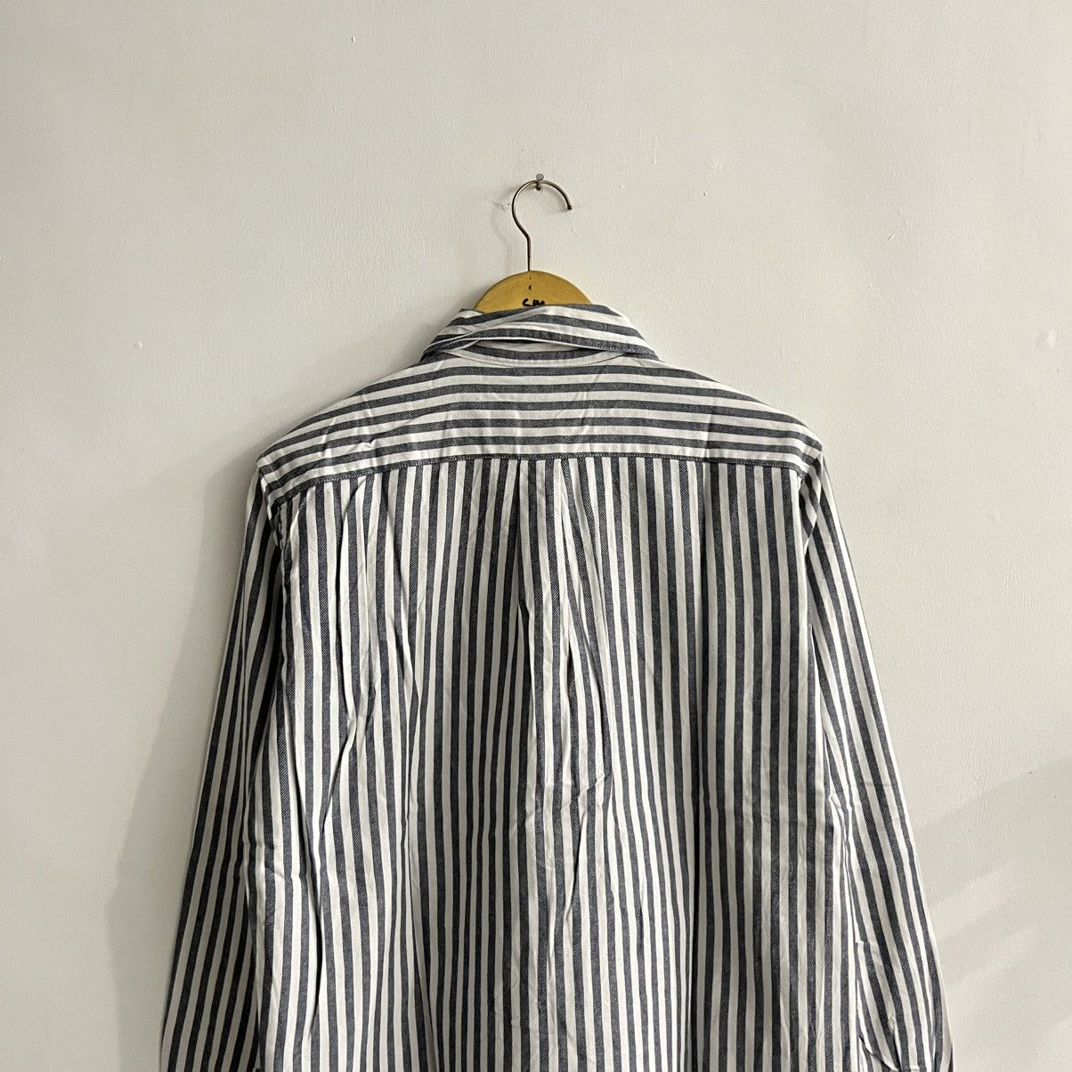 Issey Miyake Urban Research - Striped Iconic Longsleeve Shirt Size US M / EU 48-50 / 2 - 6 Thumbnail