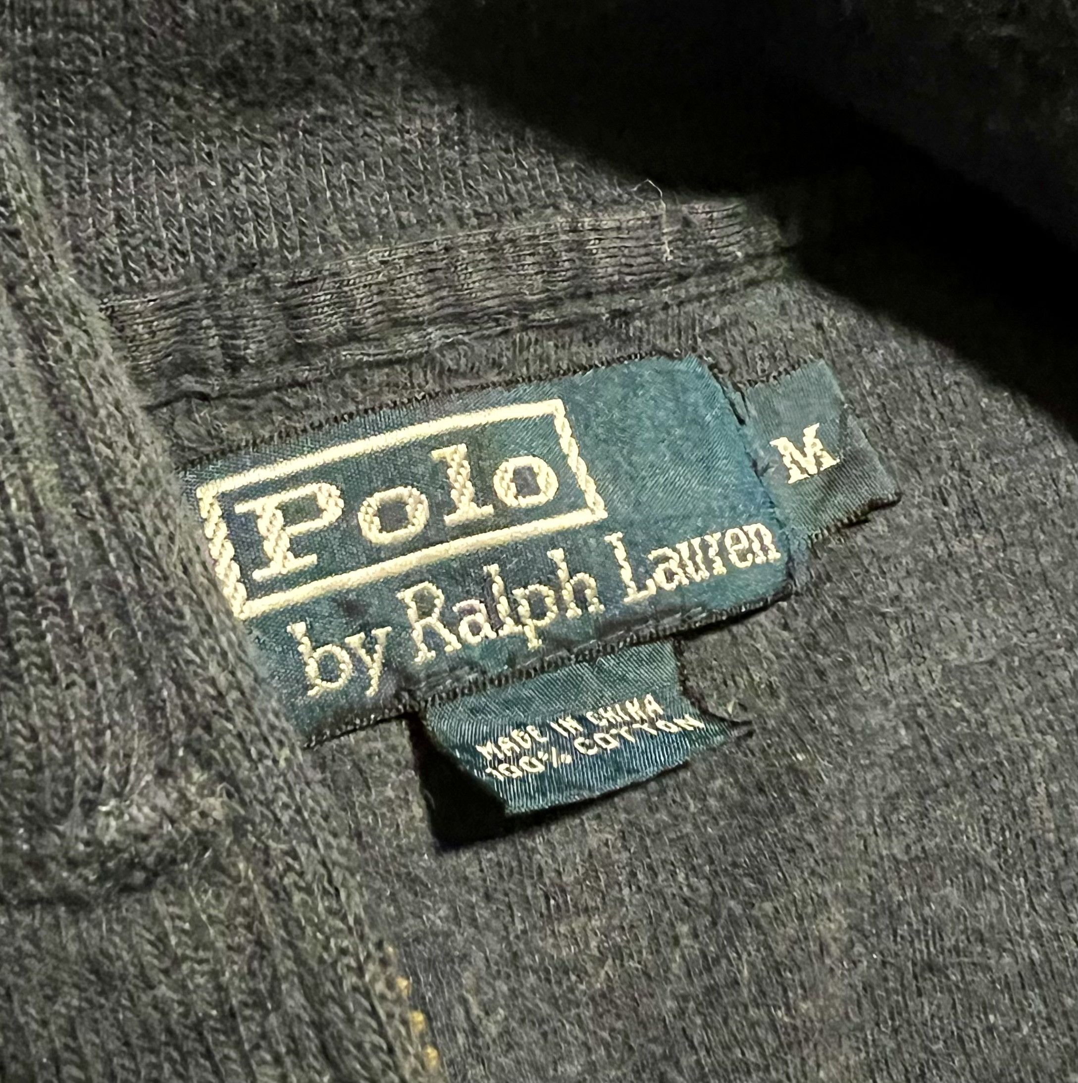 Polo Ralph Lauren Polo Ralph Lauren 100% Cotton Quarter Zip Blue Sweater Size US M / EU 48-50 / 2 - 3 Thumbnail