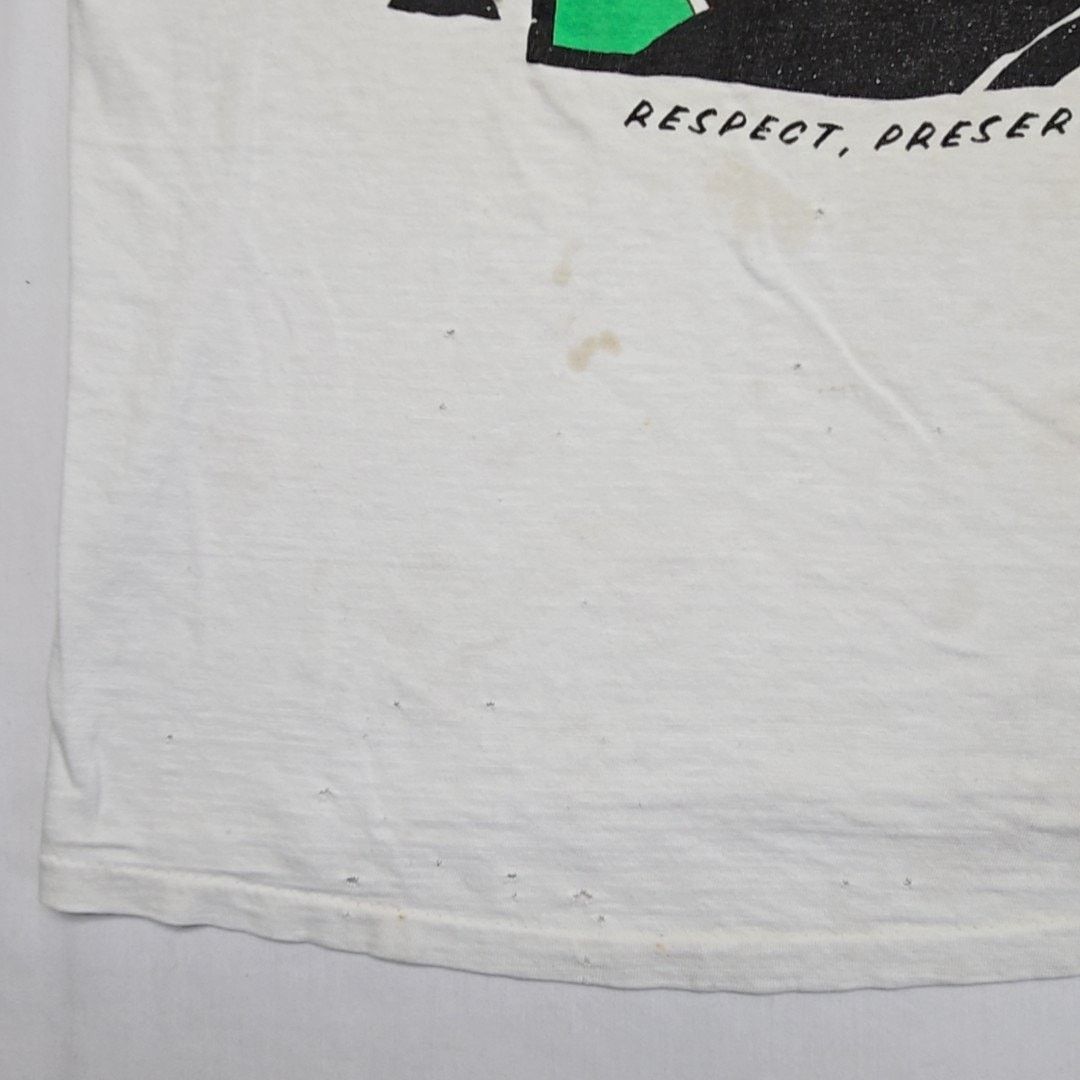 Vintage Vintage Maui Graphic Tee White Cropped Womens Large Shirt Size L / US 10 / IT 46 - 3 Thumbnail
