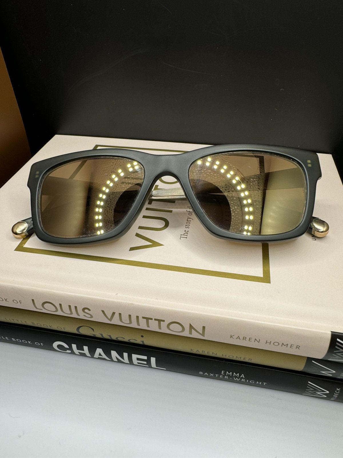 image of Matsuda Men’S Sunglasses in Black/Gold, Men's