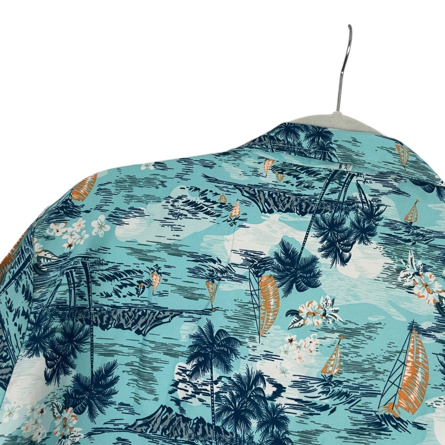 Other Tailor Pal Love Vintage Blue Hawaiian Button Down Shirt Size US XXL / EU 58 / 5 - 4 Thumbnail