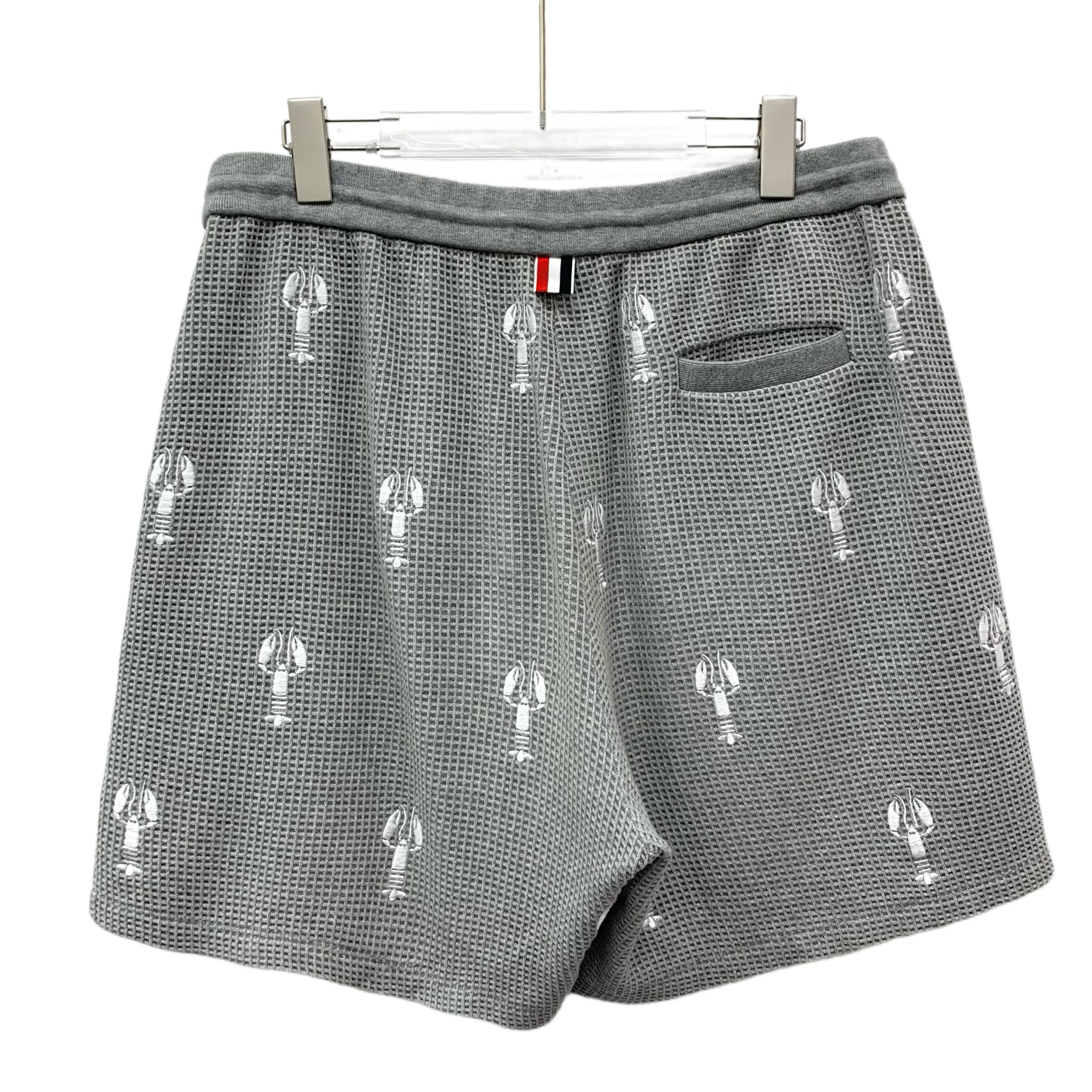 Thom Browne Thom Browne Lobster Shorts Gray (4) Size US 40 / EU 56 - 2 Thumbnail