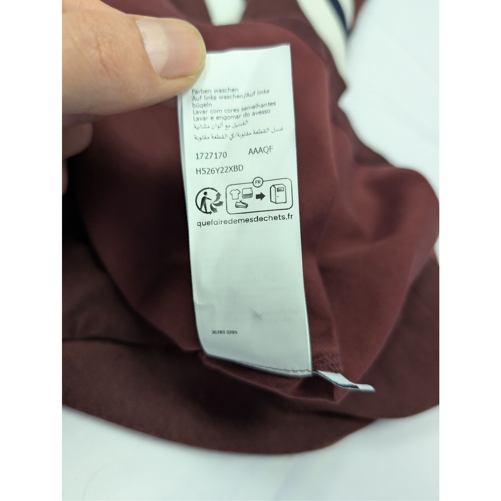 Loewe o1rshd1 '00' number regular-fit T-shirt in burgundy Size US S / EU 44-46 / 1 - 21 Thumbnail
